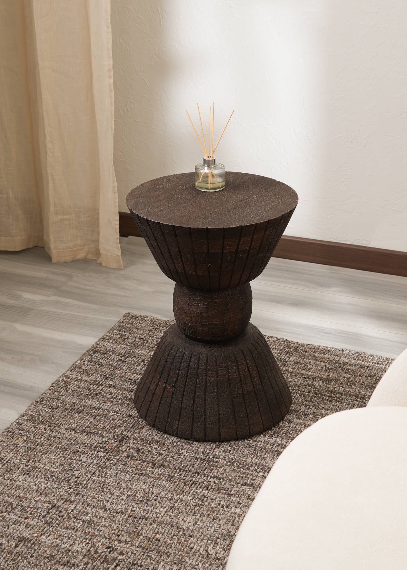 Decorative Wooden End Table