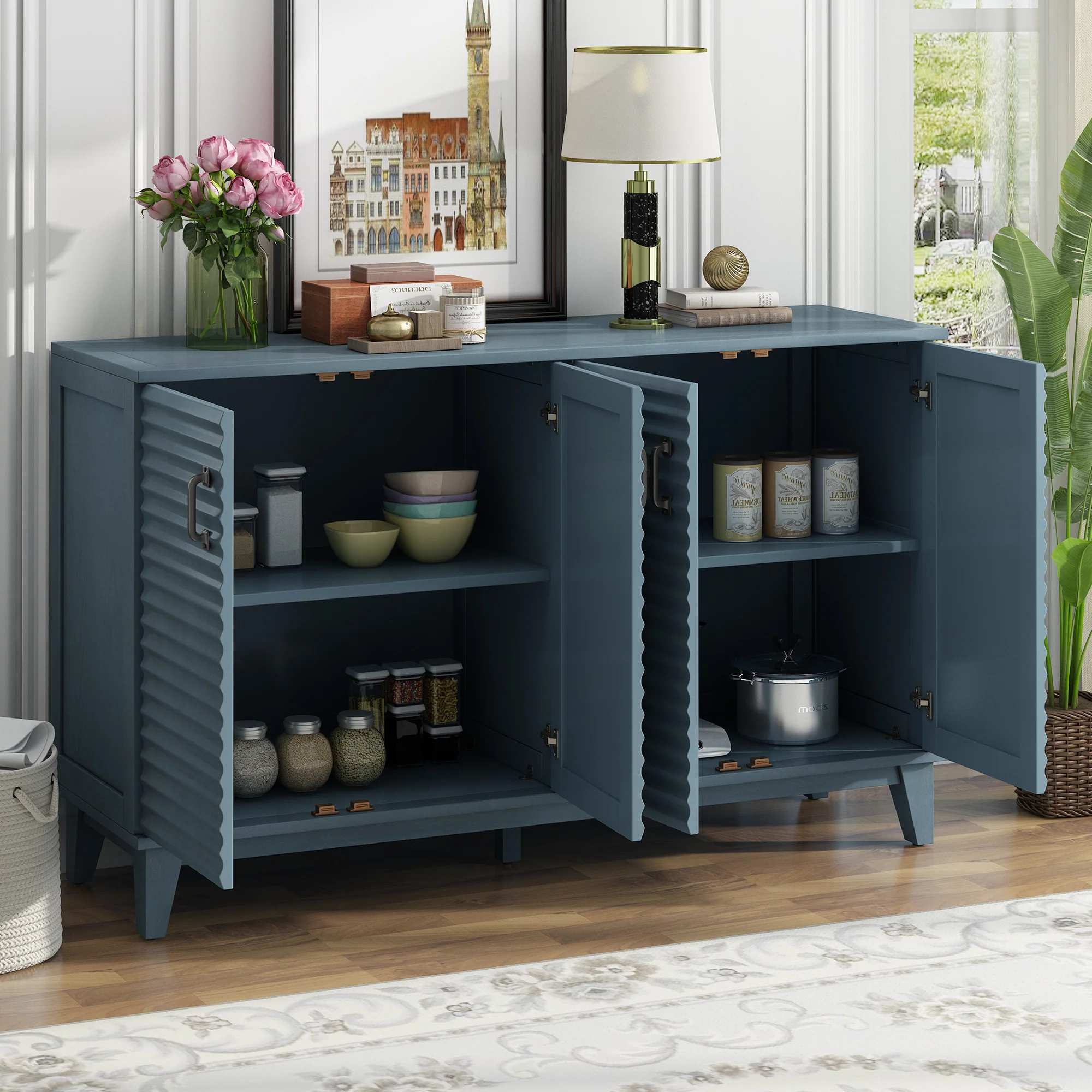 Large Storage Buffet