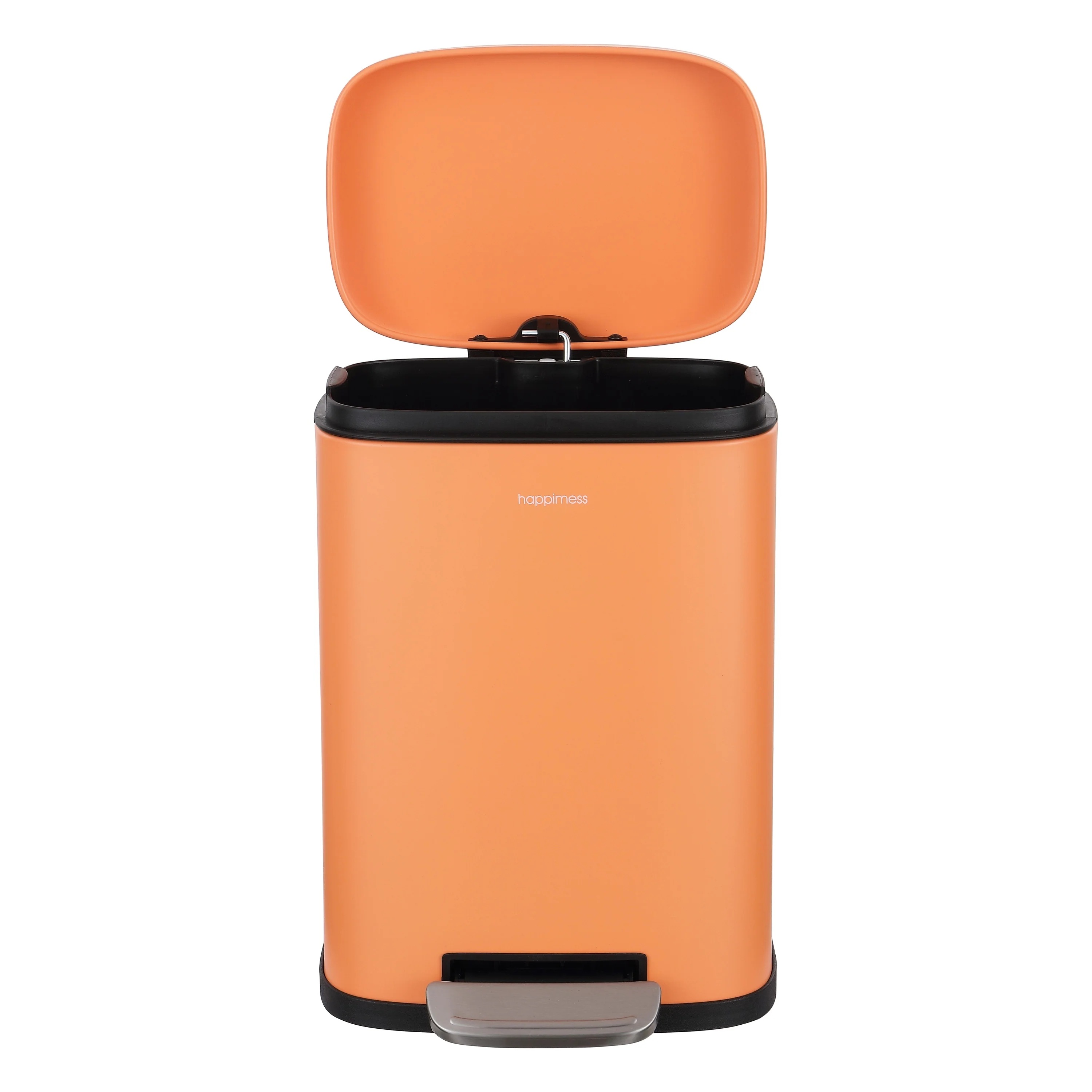happimess 13-Gallon Trash Can with Soft-Close Lid and FREE Mini Trash Can