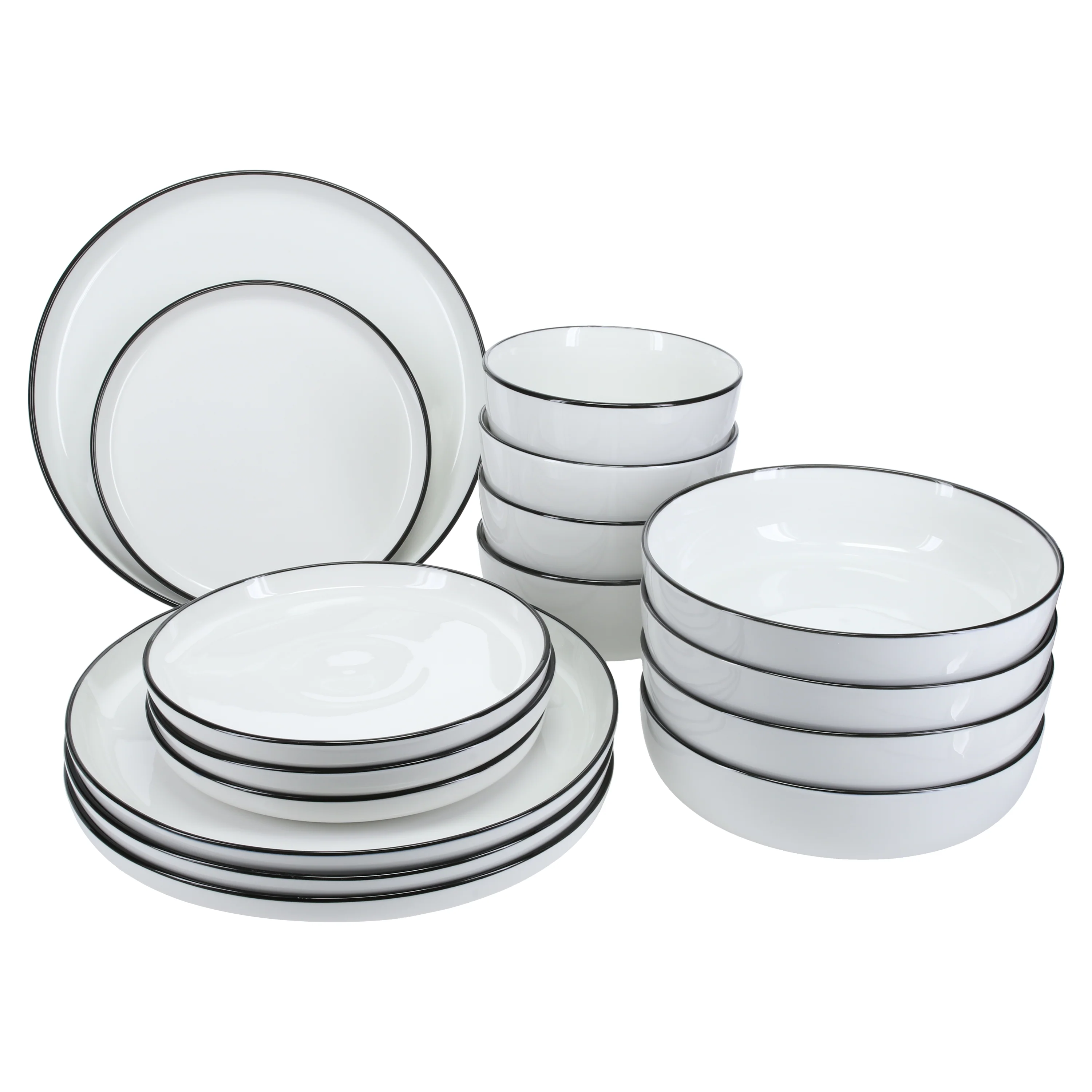 Silhouette 16 Piece Dinnerware Set