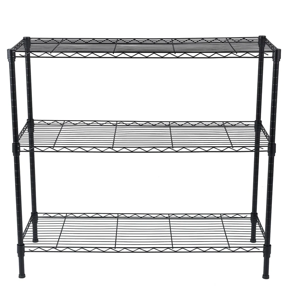 3-Tier Kitchen Metal Organizer Wire Storage Shelving Rack