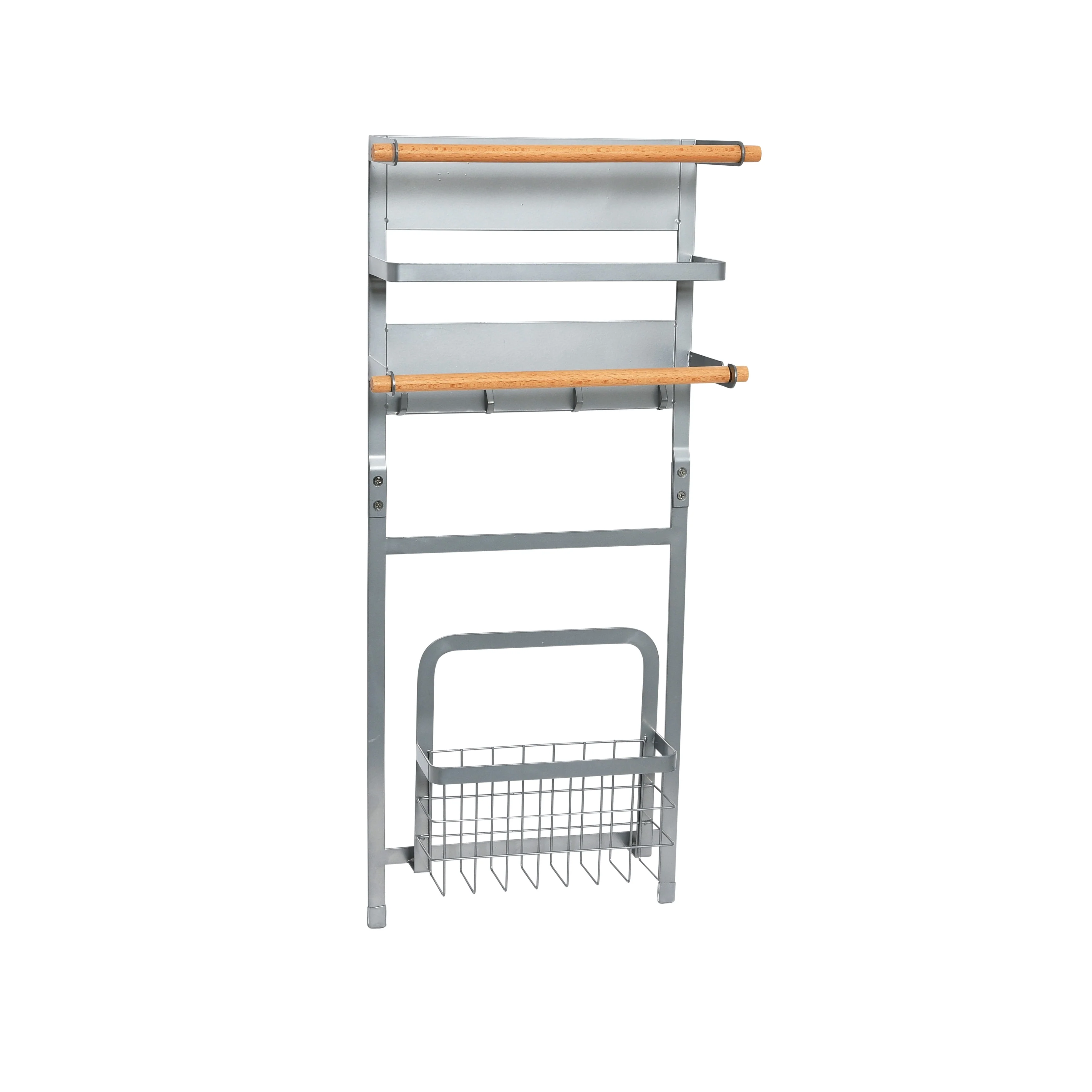 Household Essentials Metal Magnetic Organizer Rack