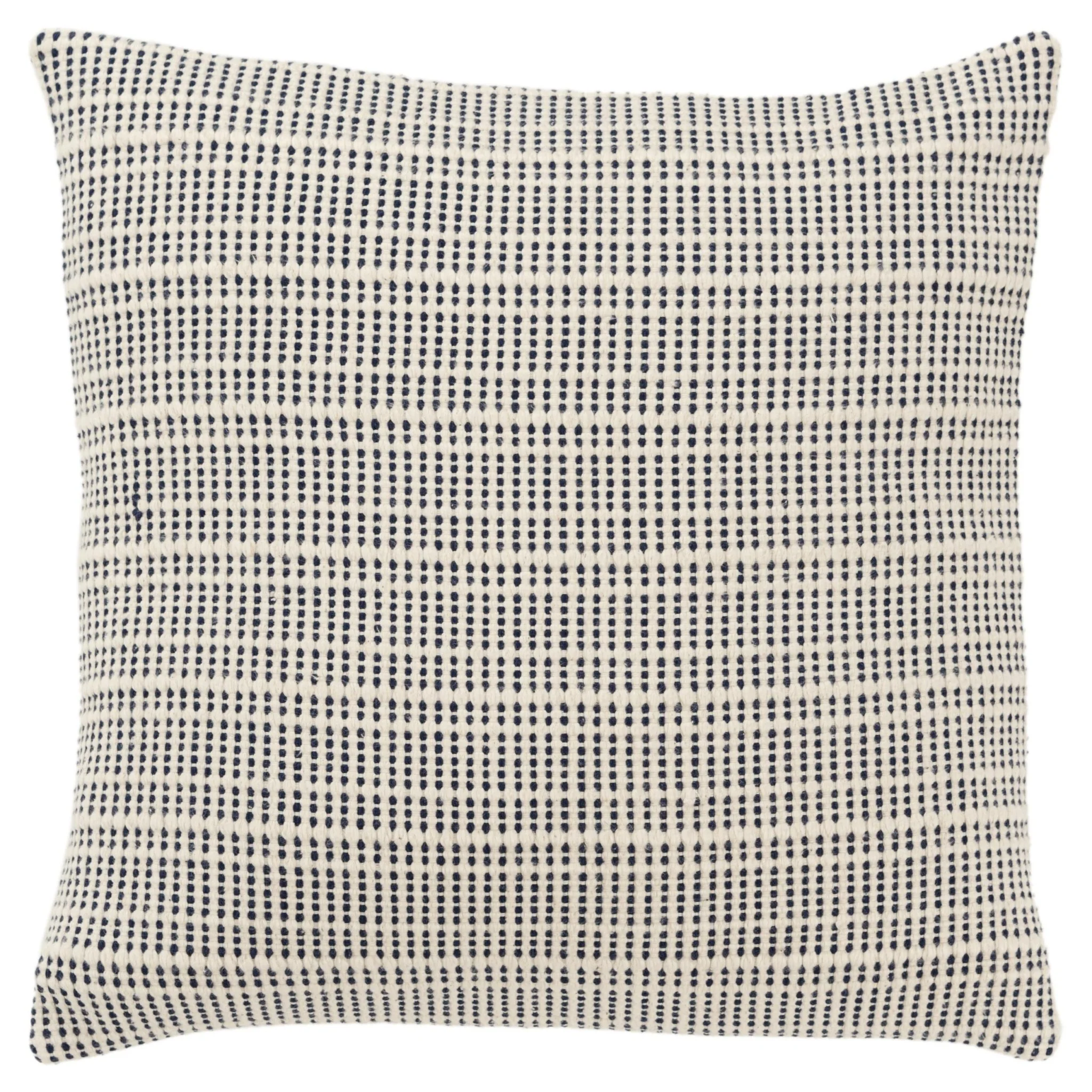 Woven Cotton stripe Decorative Throw Pillow