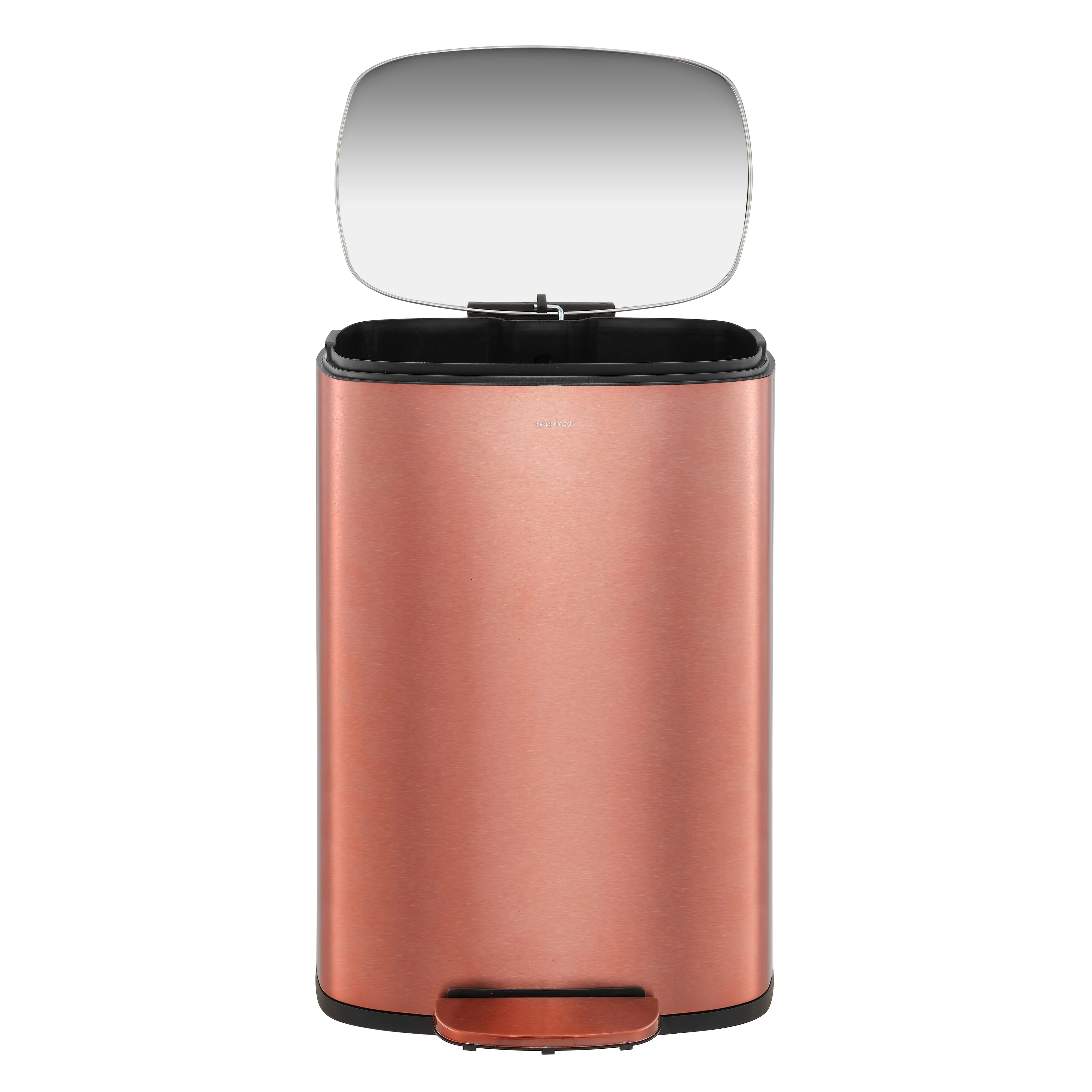 happimess 13-Gallon Trash Can with Soft-Close Lid and FREE Mini Trash Can