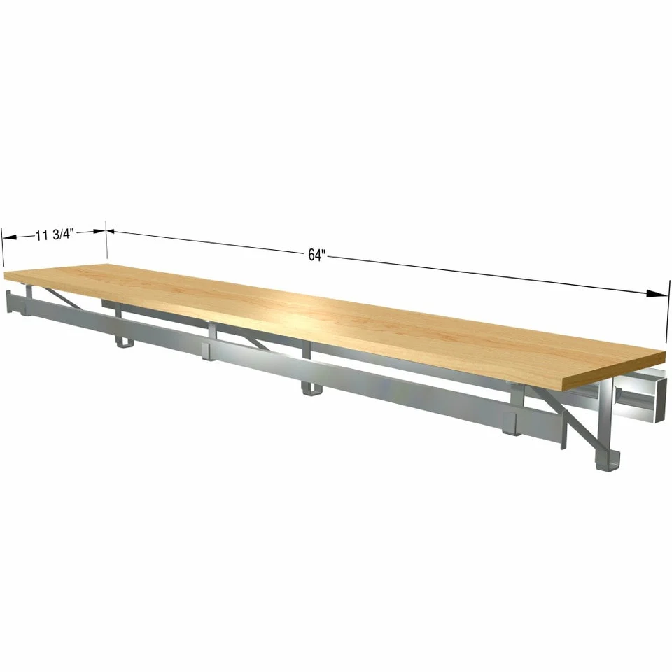 arrange a SPACE RCMSY Single Shelf-Hang Closet System