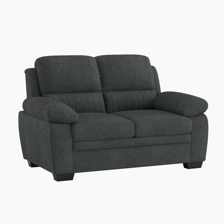 Mellitz 58" Upholstered Pillow Top Arm Loveseat
