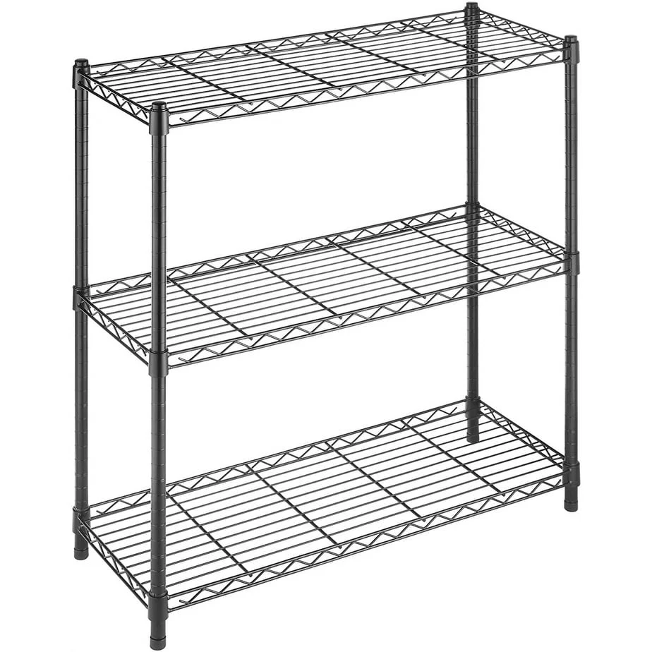 3-Tier Kitchen Metal Organizer Wire Storage Shelving Rack