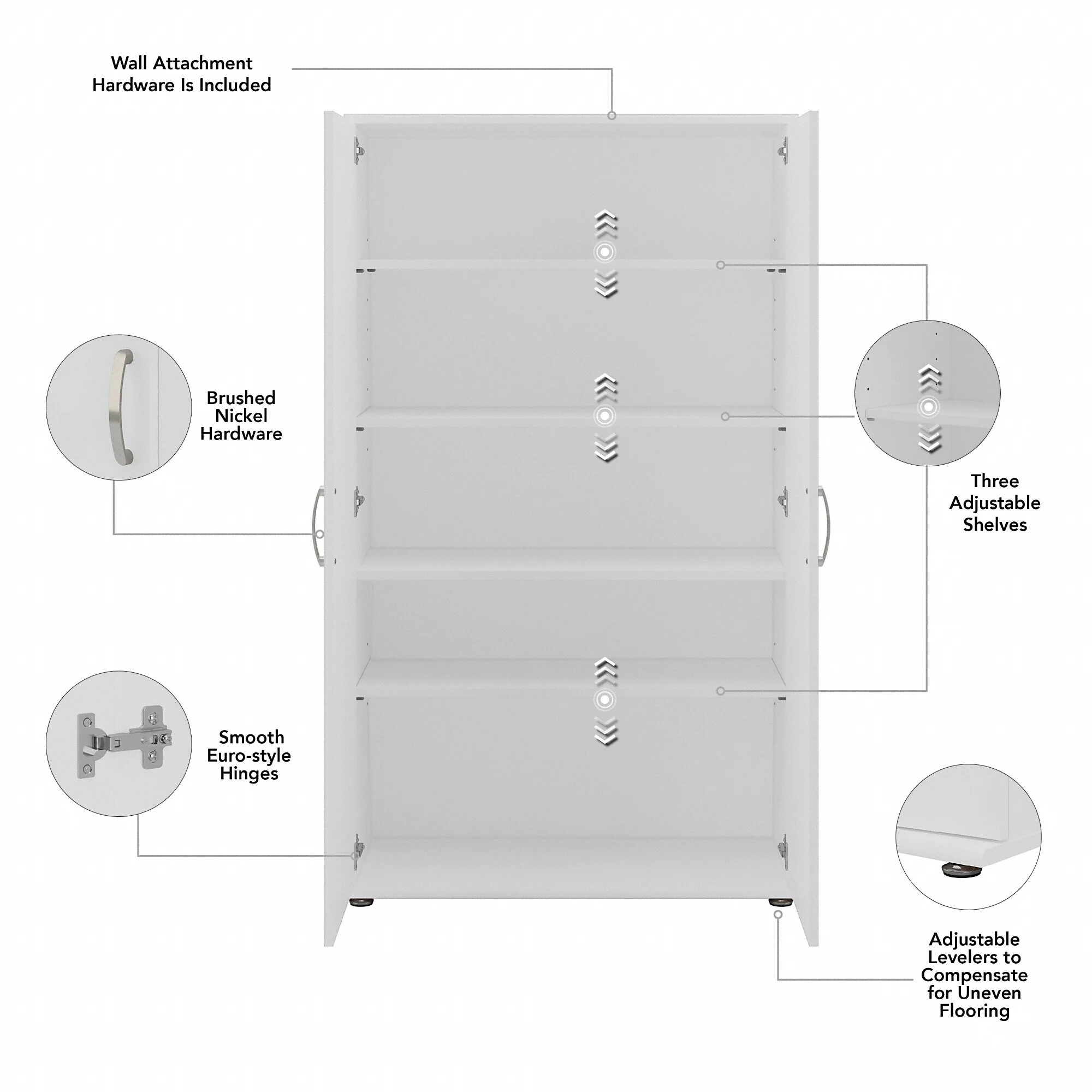 Universal Tall Clothing Storage Cabinet by Bush Business Furniture