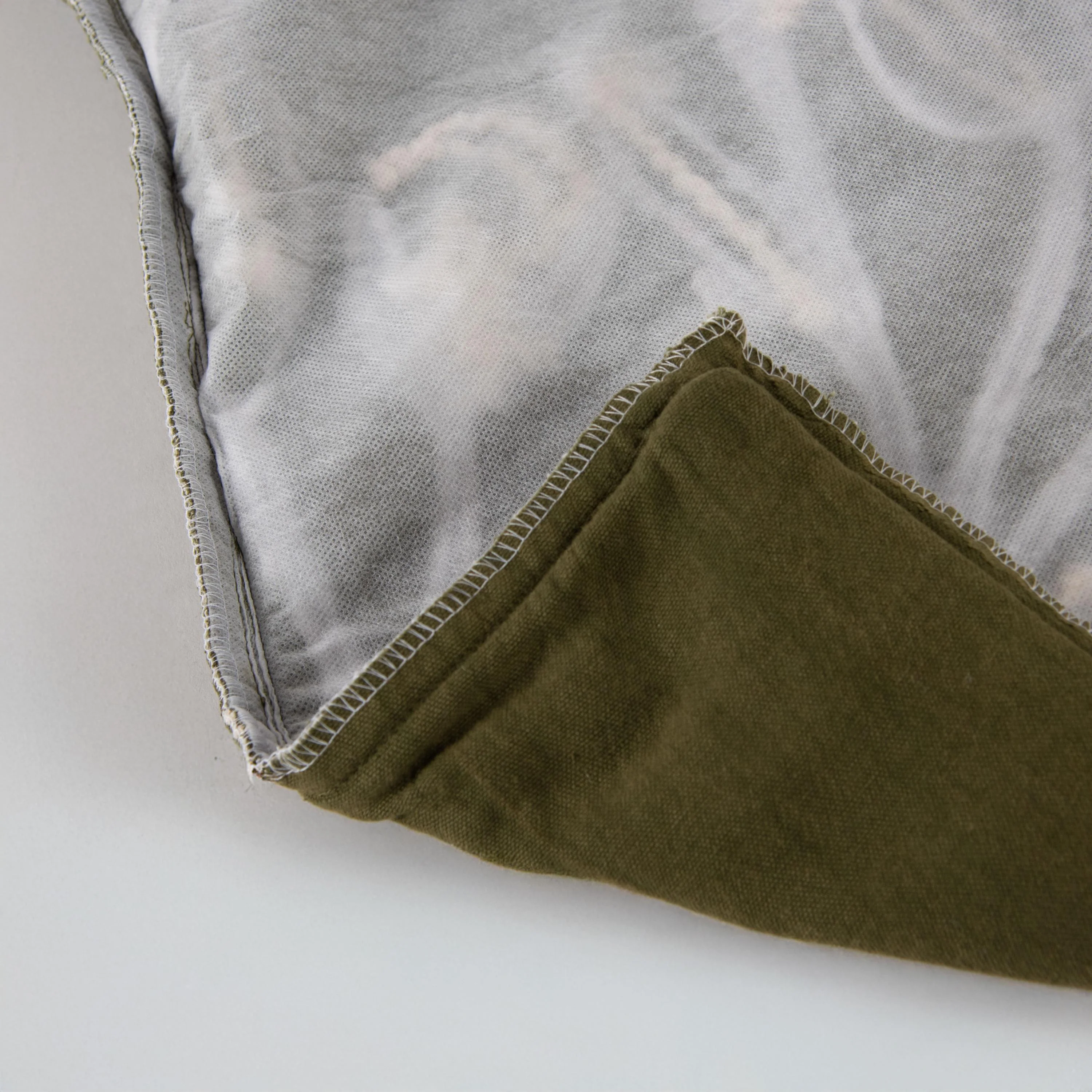 Botanical Embroidered Throw Pillow