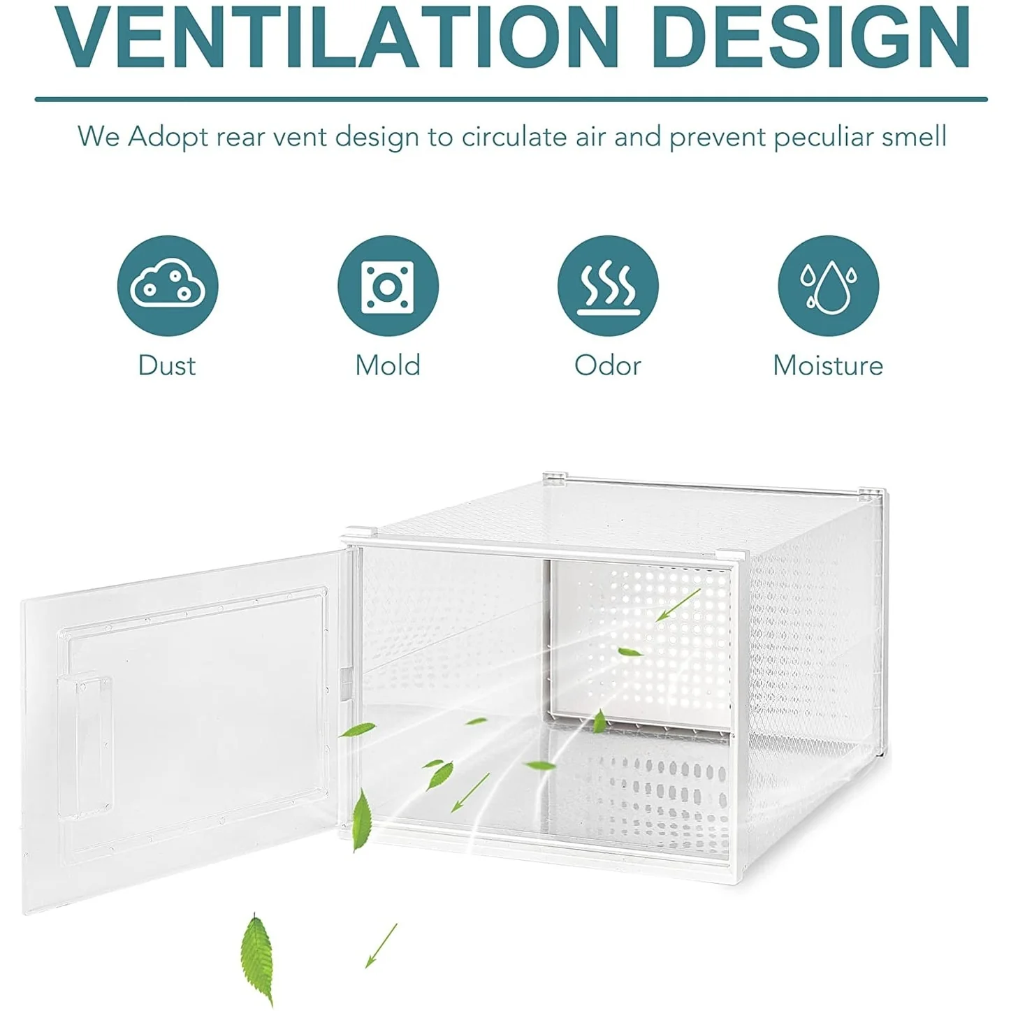 12 Pack Stackable Shoe Storage Box