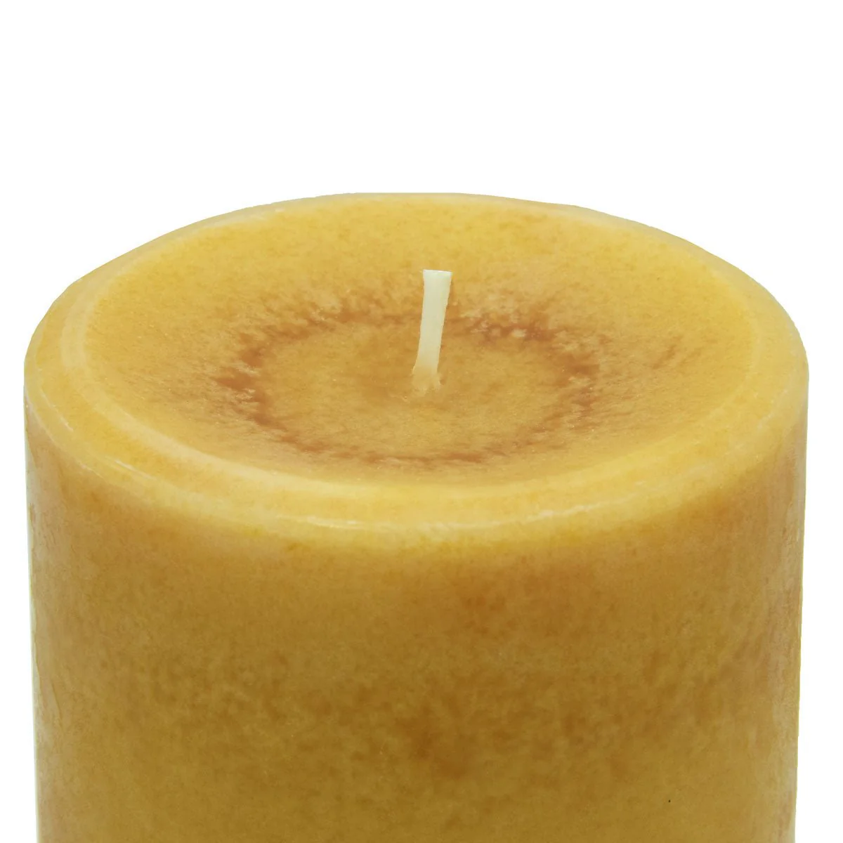 Pier 1 Amber Musk 3x4 Solid Pillar Candle
