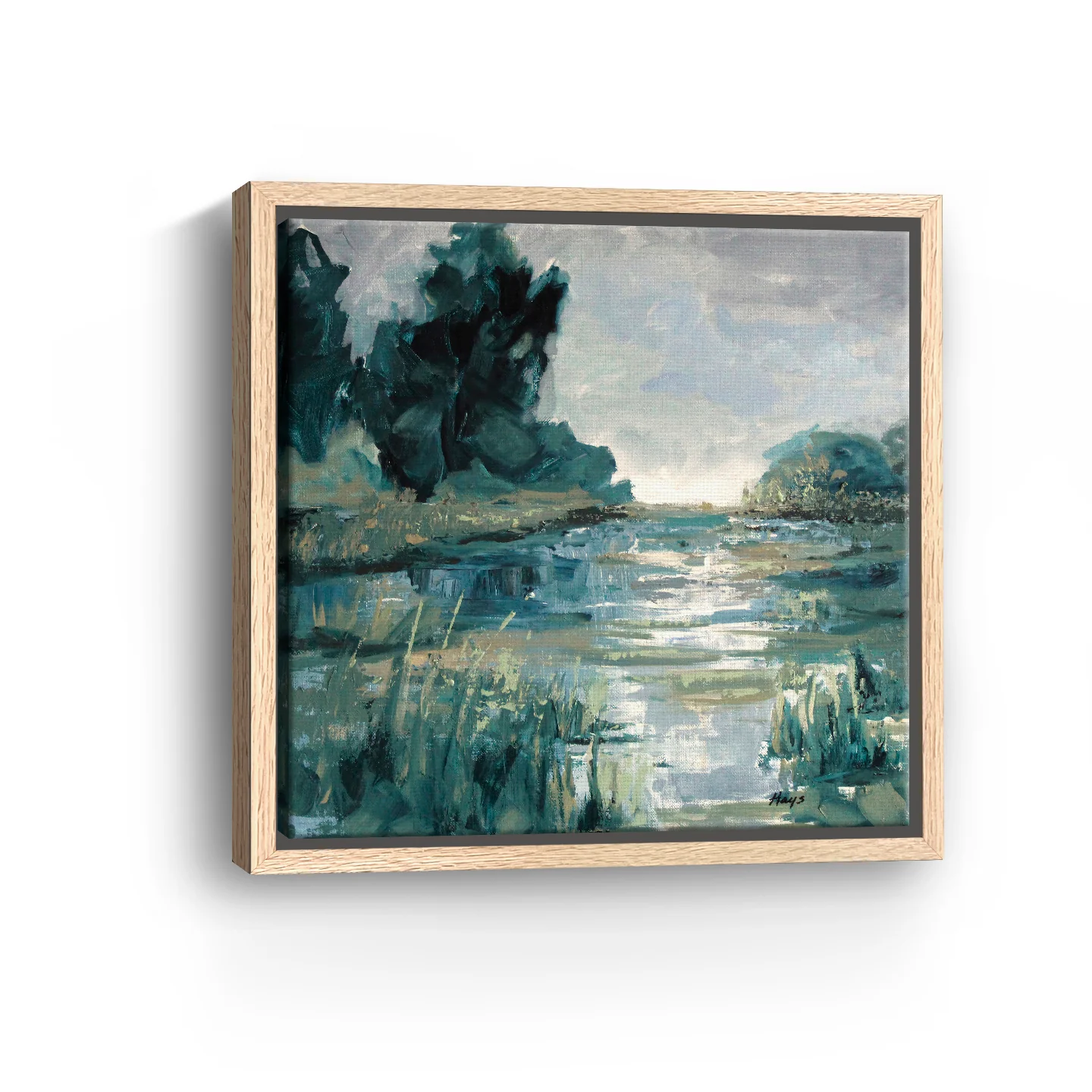 Enlightened View Canvas Giclee