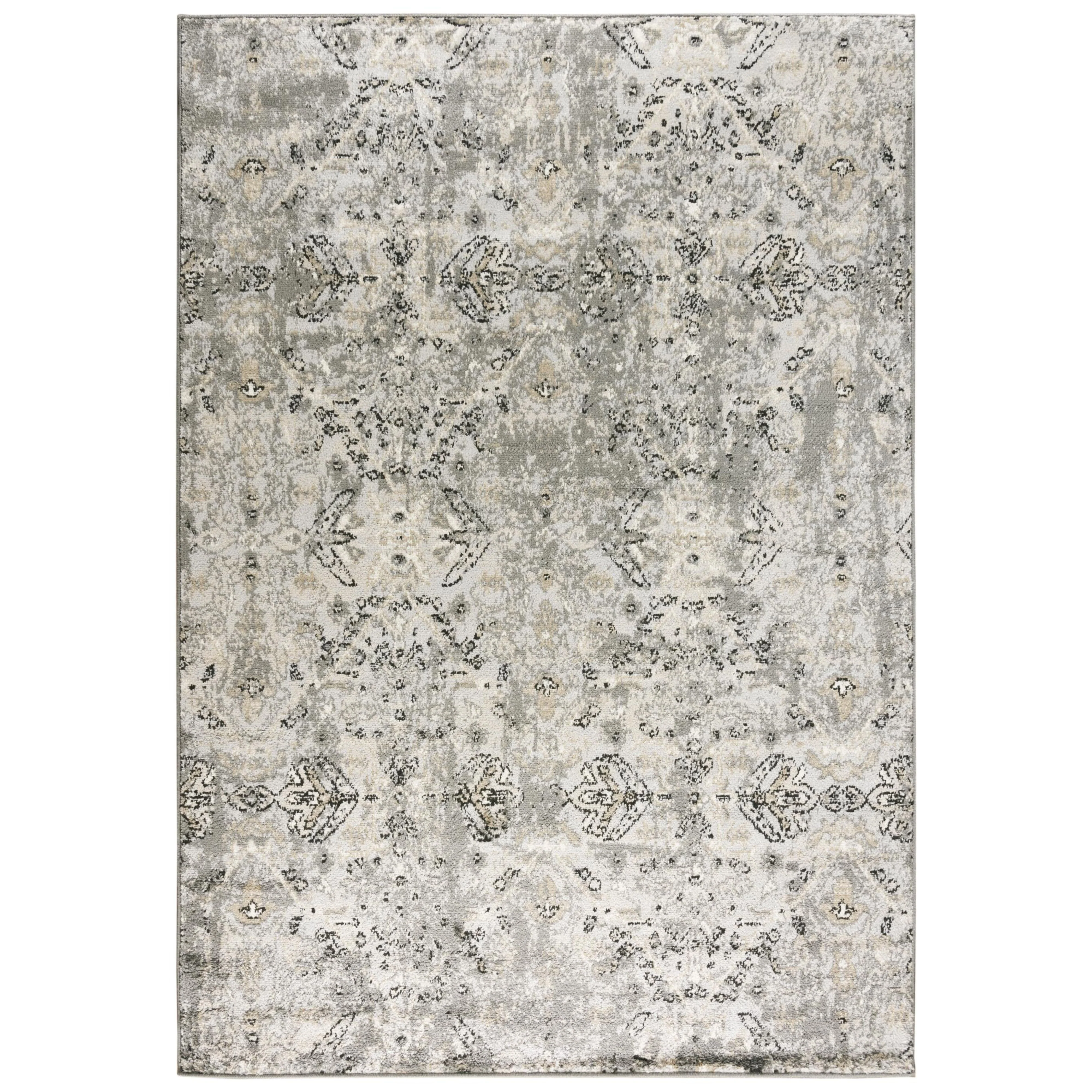 Fairbourne Power Loomed Abstract Area Rug