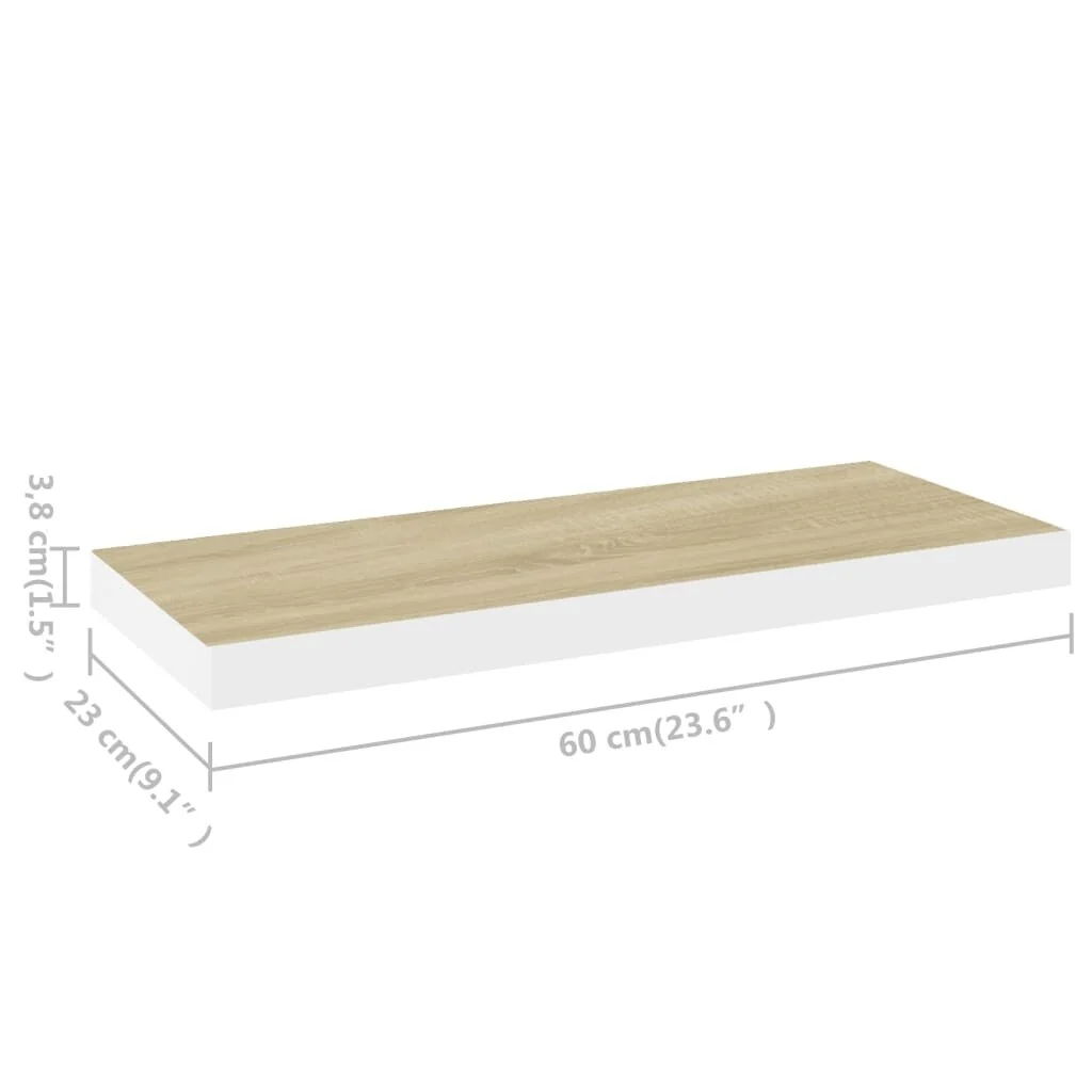 Floating Wall Shelves 2 pcs 23.6