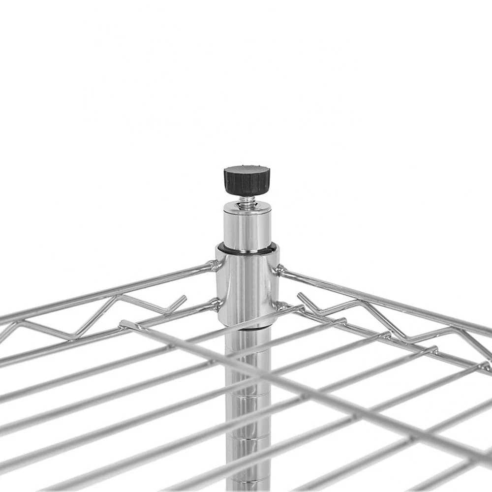 5-Tier Kitchen Metal Organizer Wire Storage Shelving Rack
