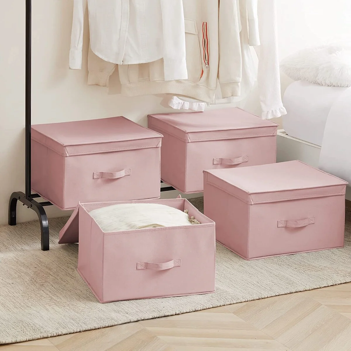 TUSK® Jumbo Storage Box (4-Pack) by DormCo