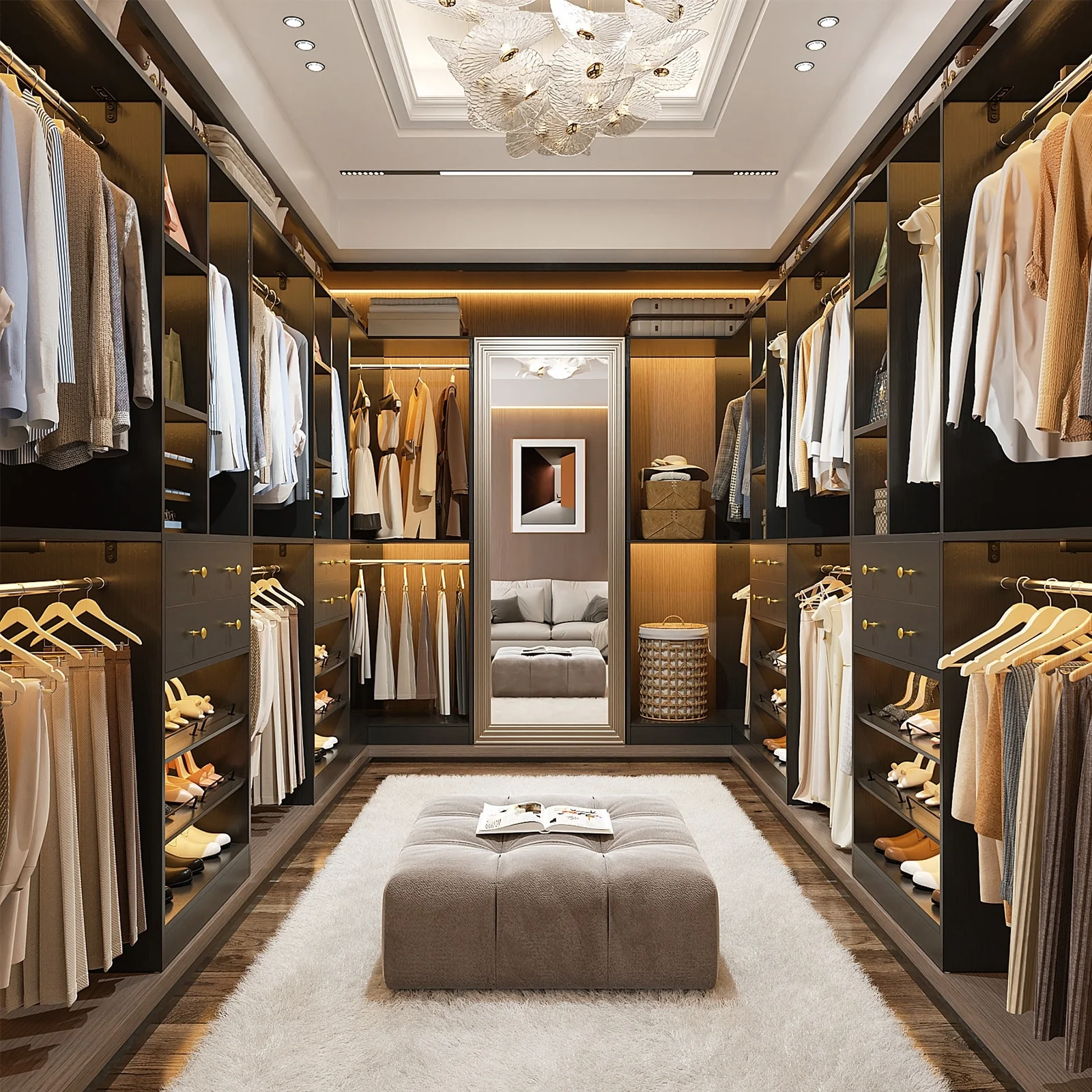 5FT Small Closet System with Drawers, 60