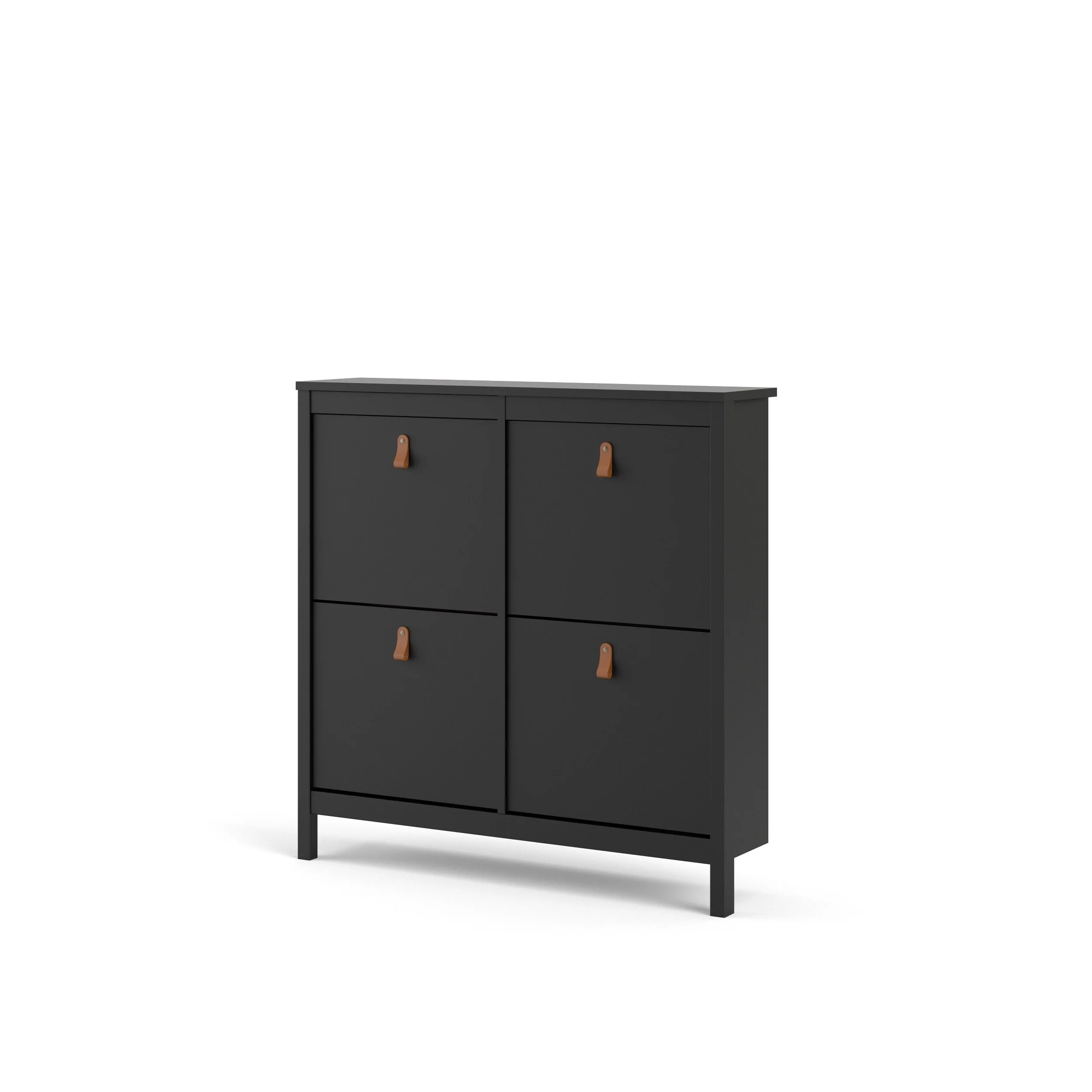 Porch & Den Madrid 4-Drawer Shoe Cabinet