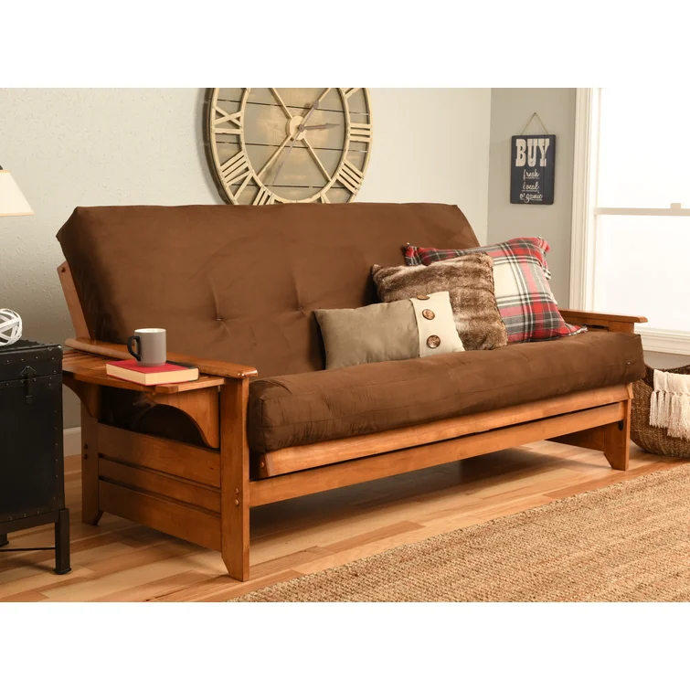 Johnte 82'' Wide Full Futon And Mattress