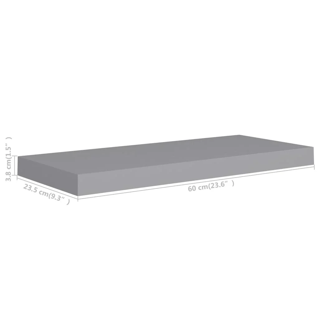 Floating Wall Shelves 2 pcs 23.6