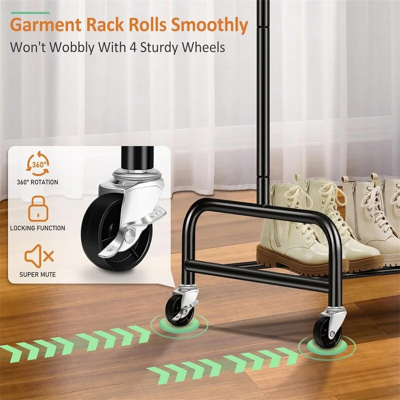 Heavy Duty Clothes Racks for Hanging Clothing Rack - 15