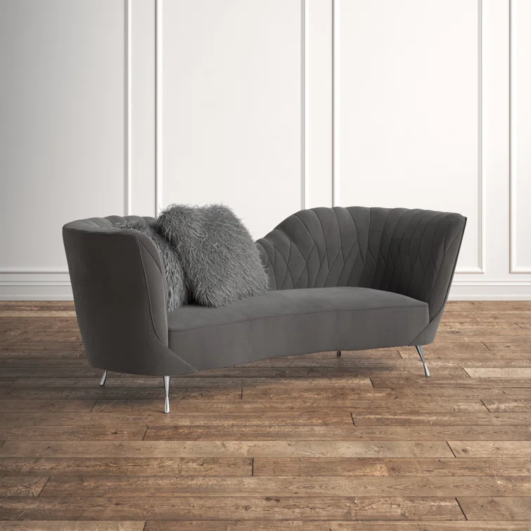 Dores 84.3'' Velvet Sofa