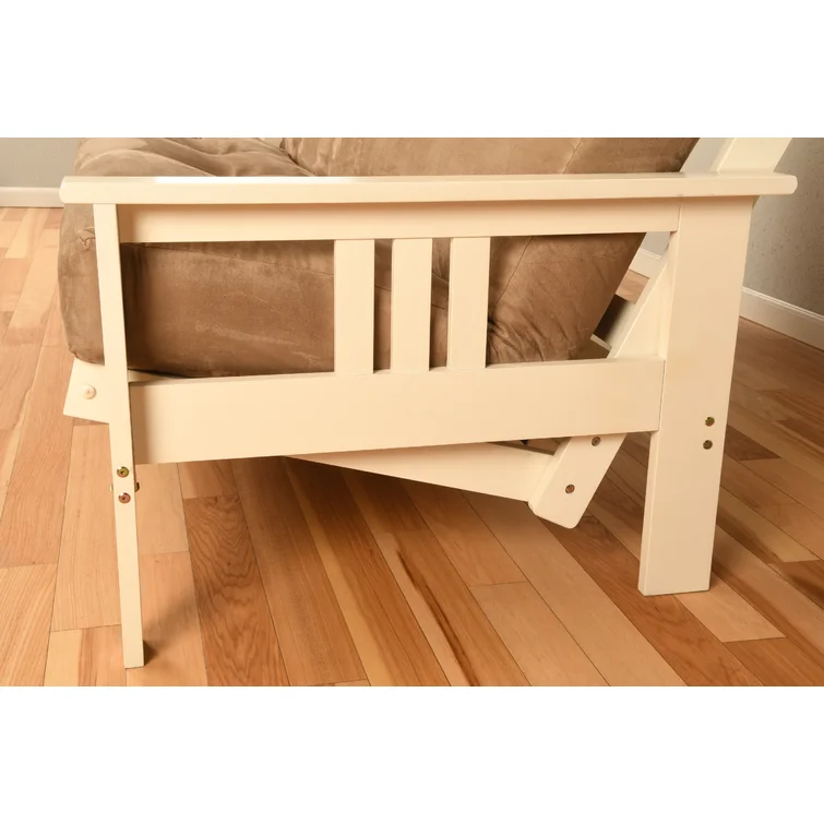 Stratford Full-Size Futon Frame Includes Storage Drawers and Mattress