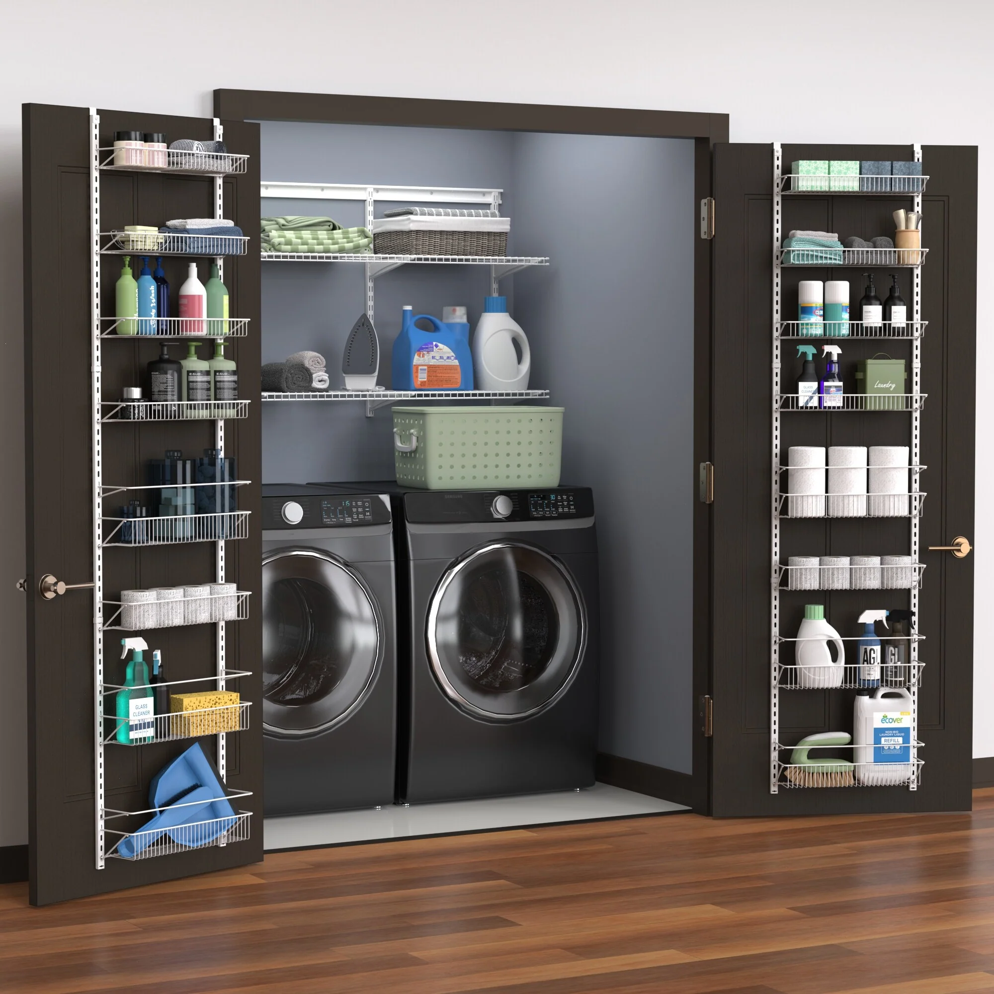 ClosetMaid 8-Tier Wire Wall and Door Rack