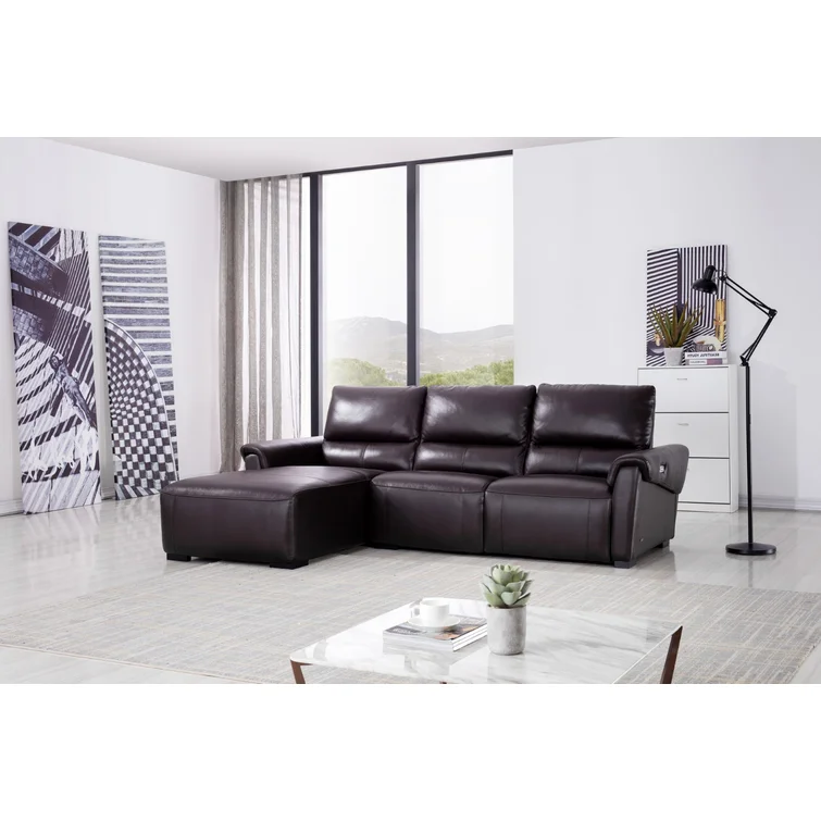 Minnich 2 - Piece Upholstered Power Reclining Sectional