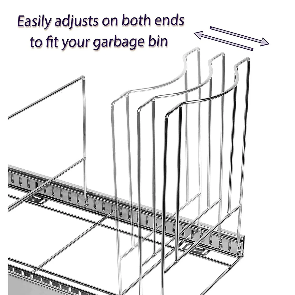 Pull Out Trash Can Under Cabinet- Trash Can Not Included, Heavy Duty