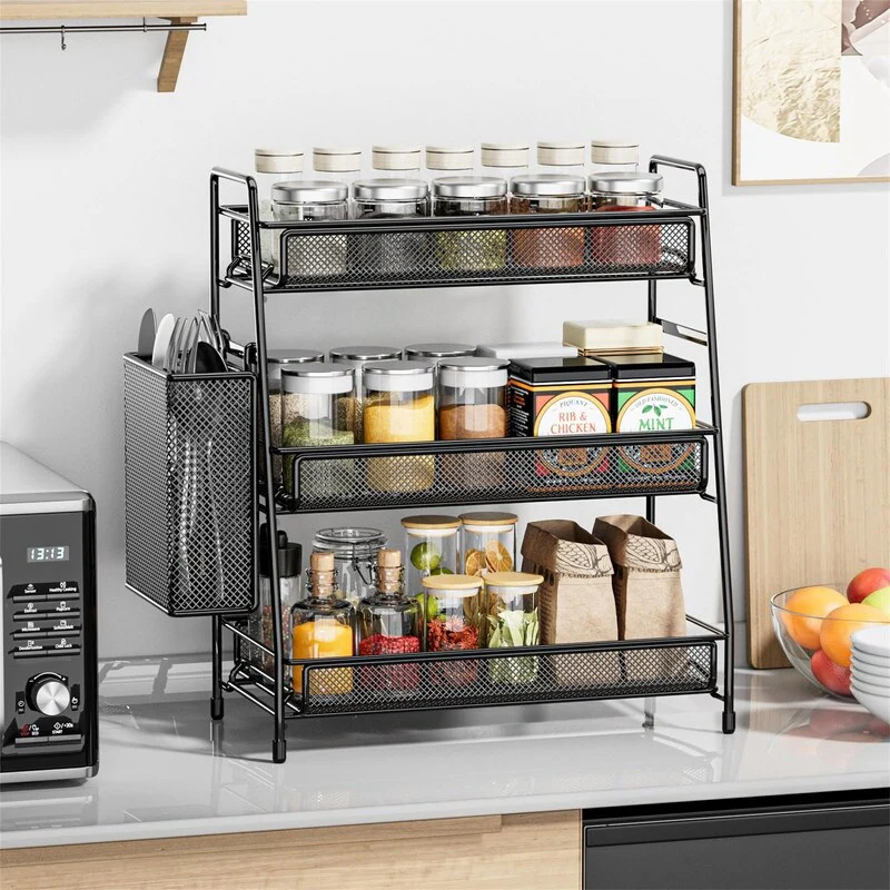 Bathroom Countertop Organizer Shelf - 7