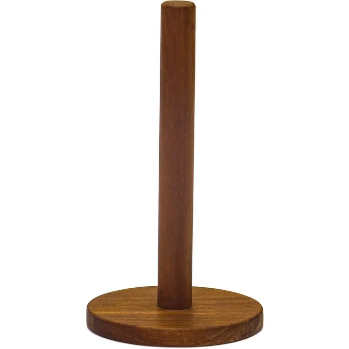 Manada Teak & Stainless Steel Paper Towel Holder