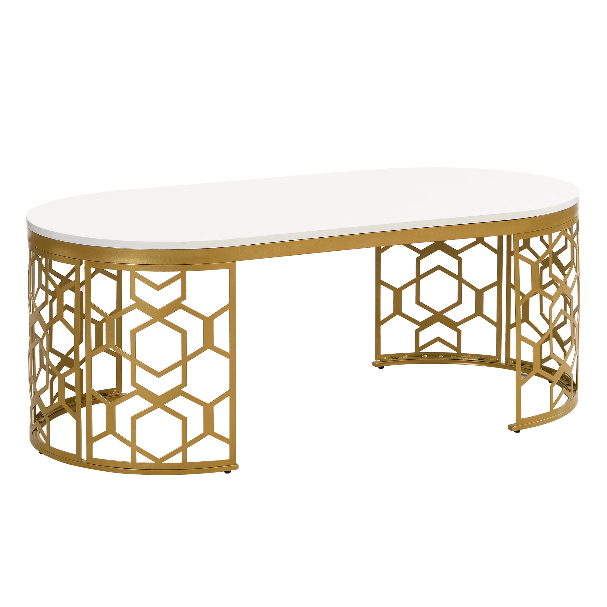 Modern Oval Coffee Table