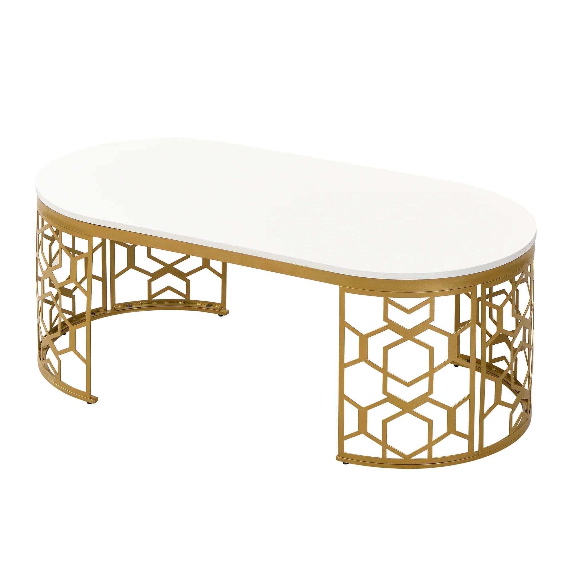 Modern Oval Coffee Table