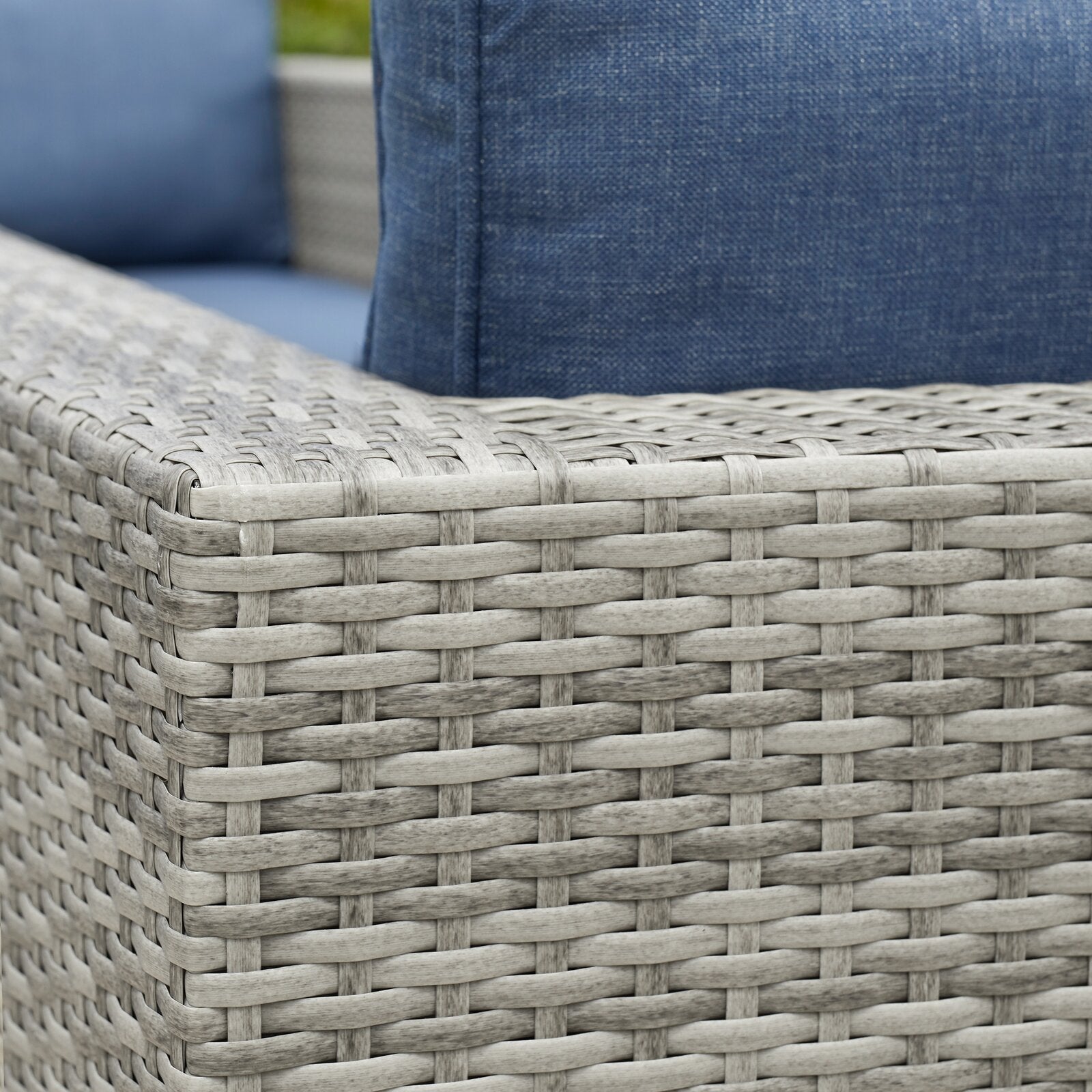 Kylo Wicker/Rattan 10 - Person Seating Group with Cushions