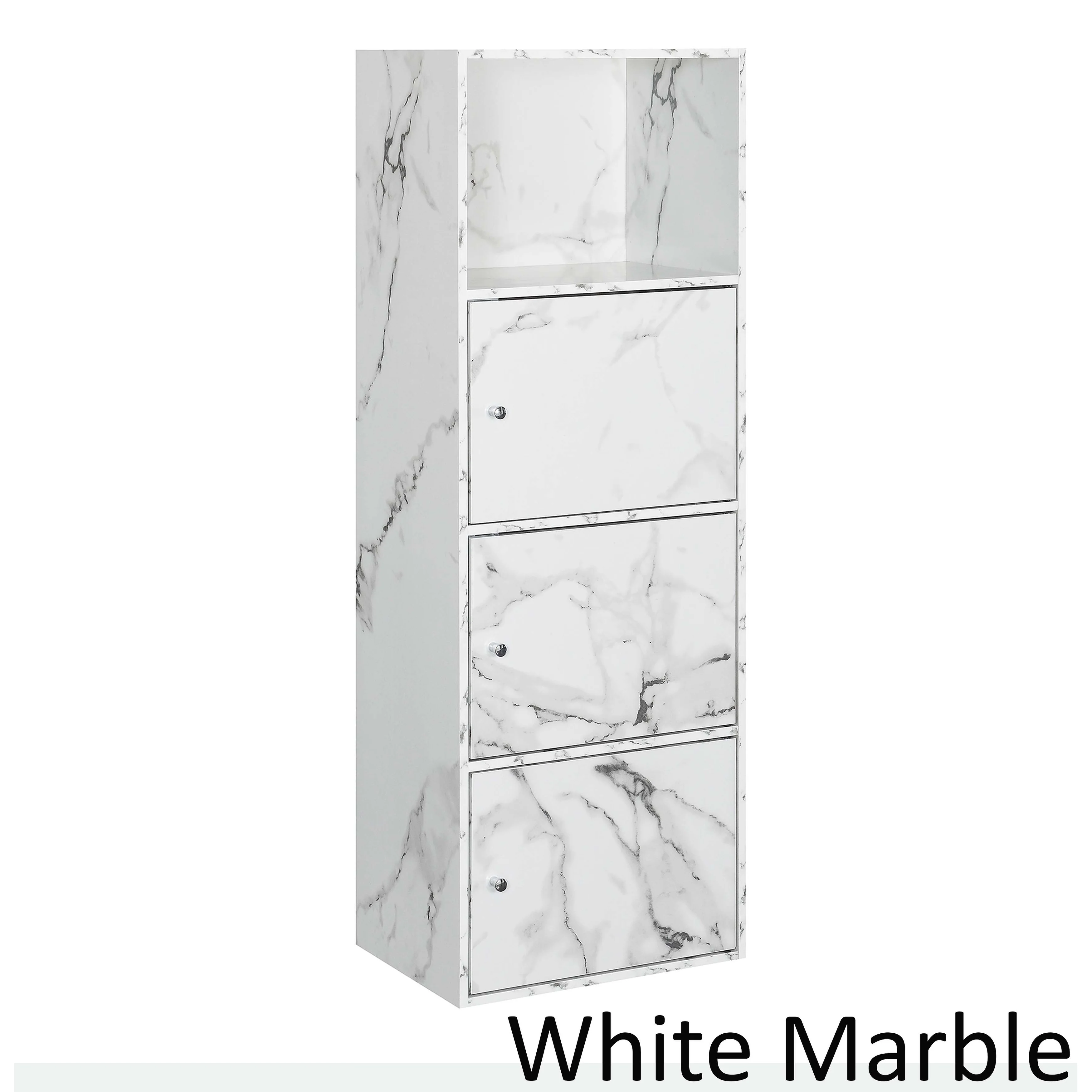 Convenience Concepts Xtra Storage 3 Door Cabinet with Shelf