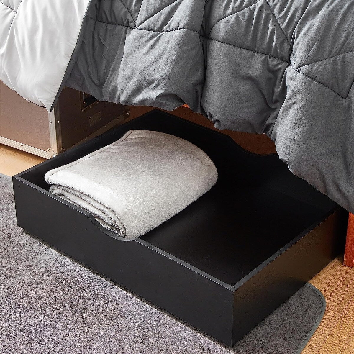 The Storage MAX - Underbed Wooden Organizer with Wheels