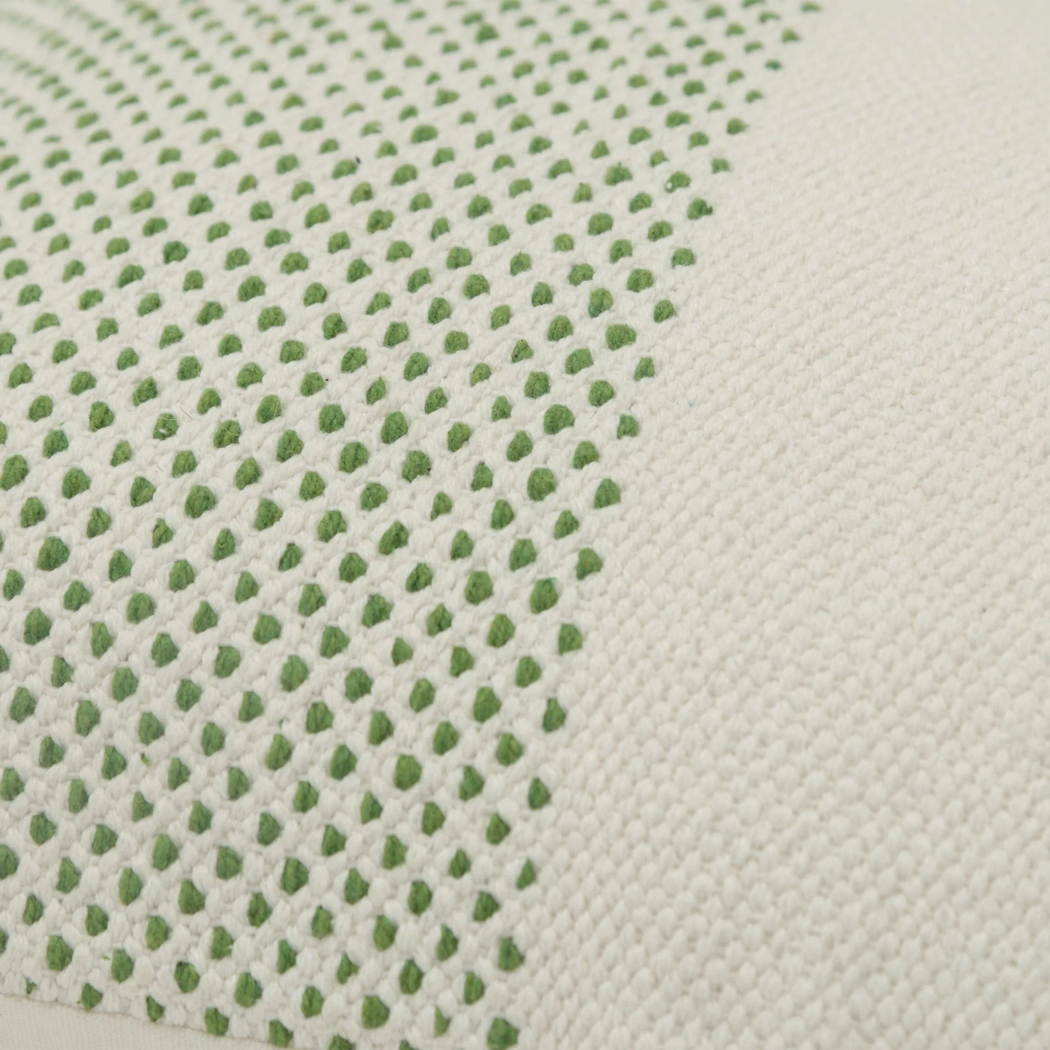 Woven 100% Cotton Color Block Stripe Decorative Throw Pillow