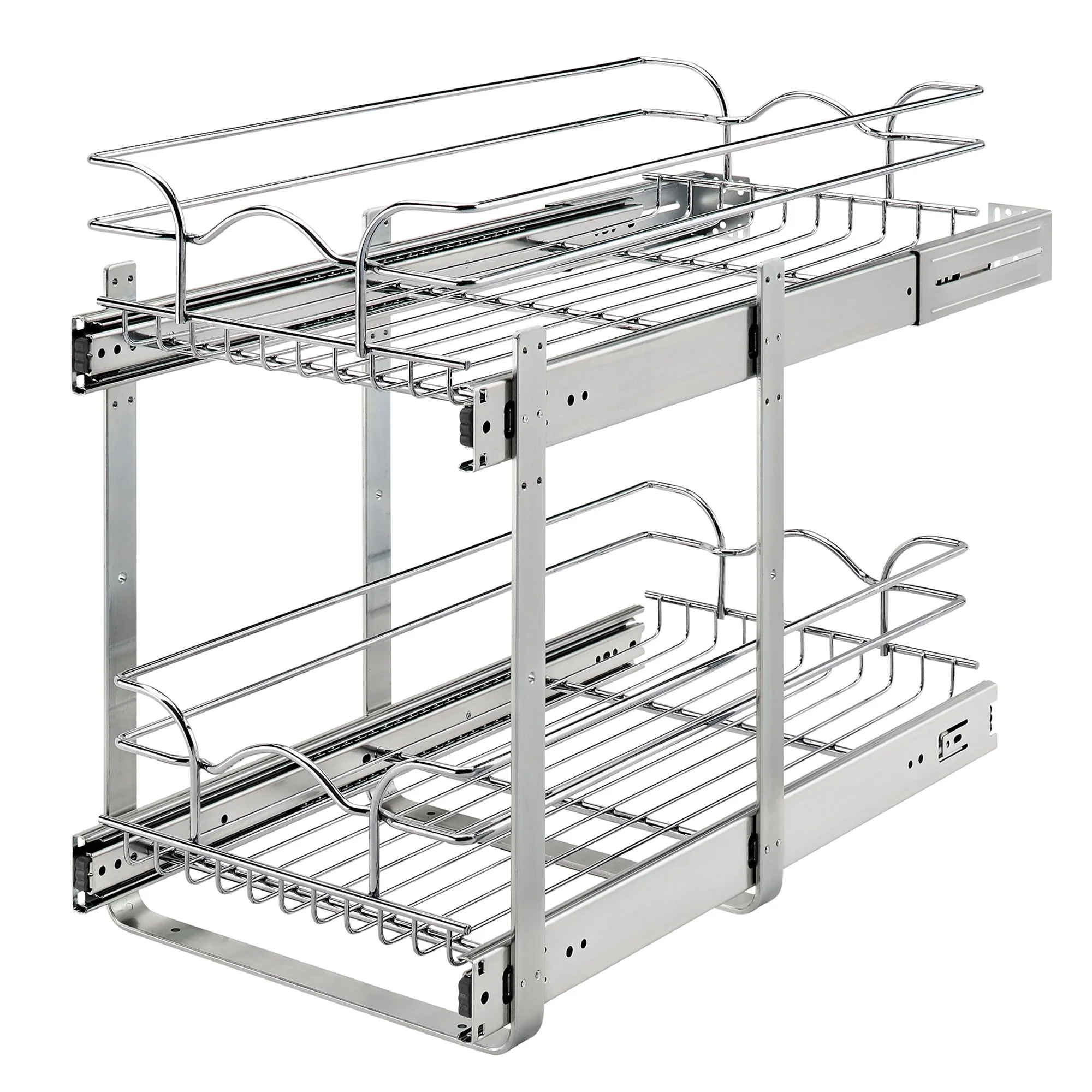 Rev-A-Shelf Kitchen Cabinet Pullout Shelf Organizer, 24 x 22 In, 5WB2-2422-CR-1