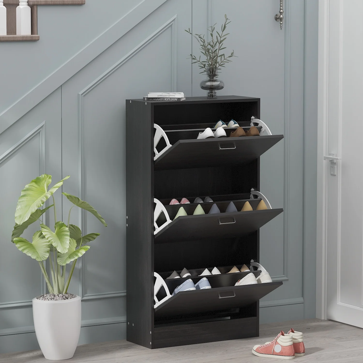 3-Tier Shoes Cabinet