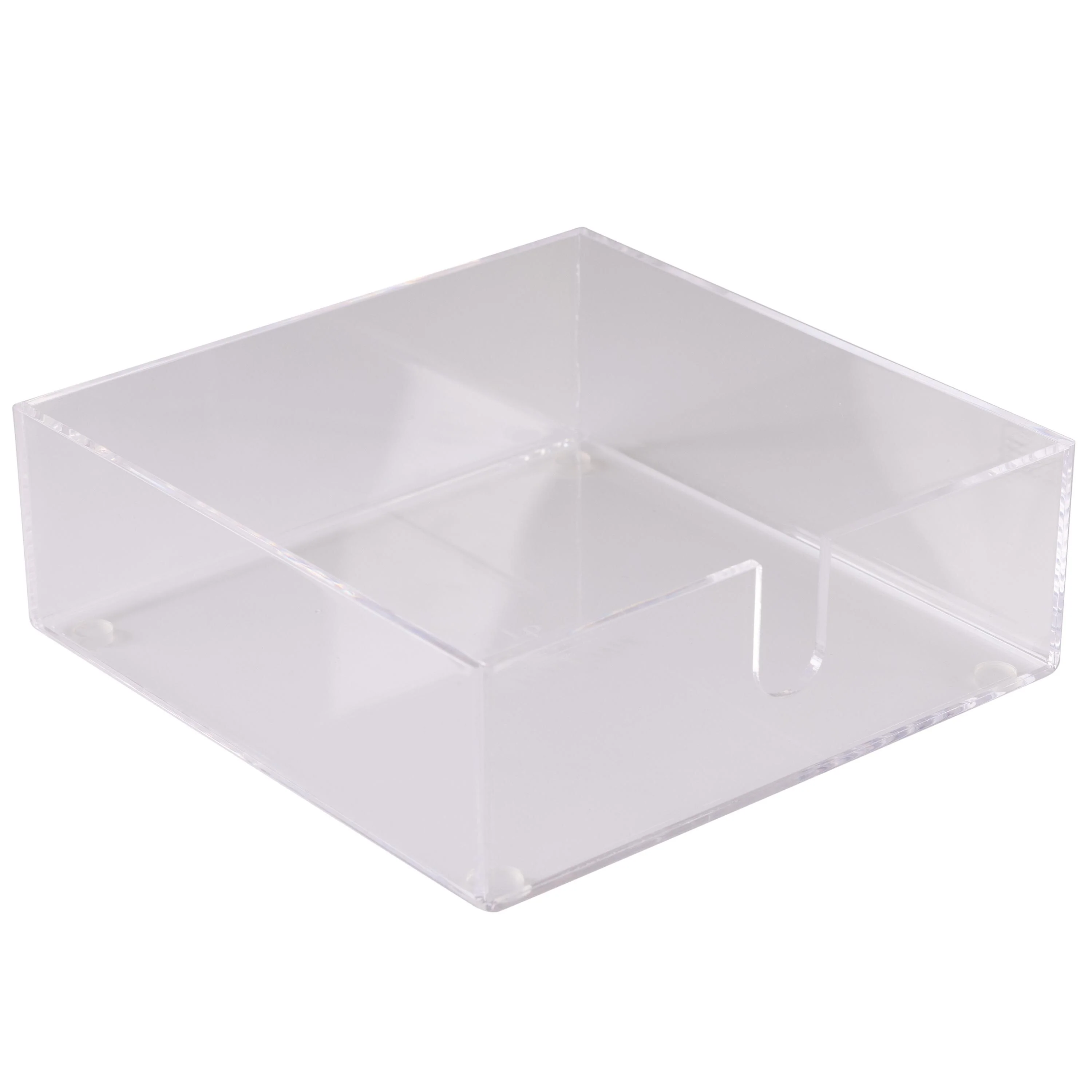 Luxe Party Acrylic Lunch Napkin Holder in Clear