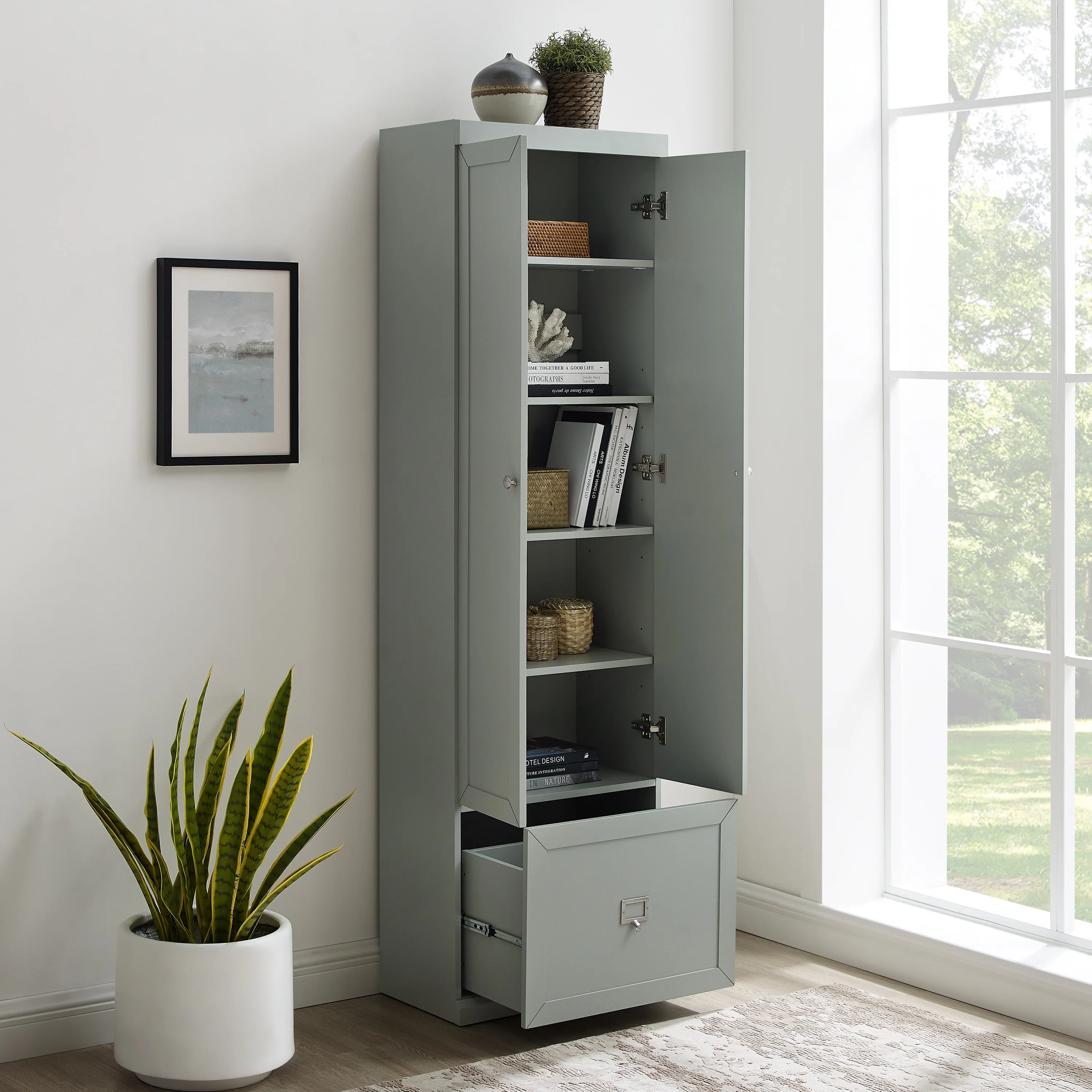 Crosley Harper Convertible Pantry Closet - 12.5