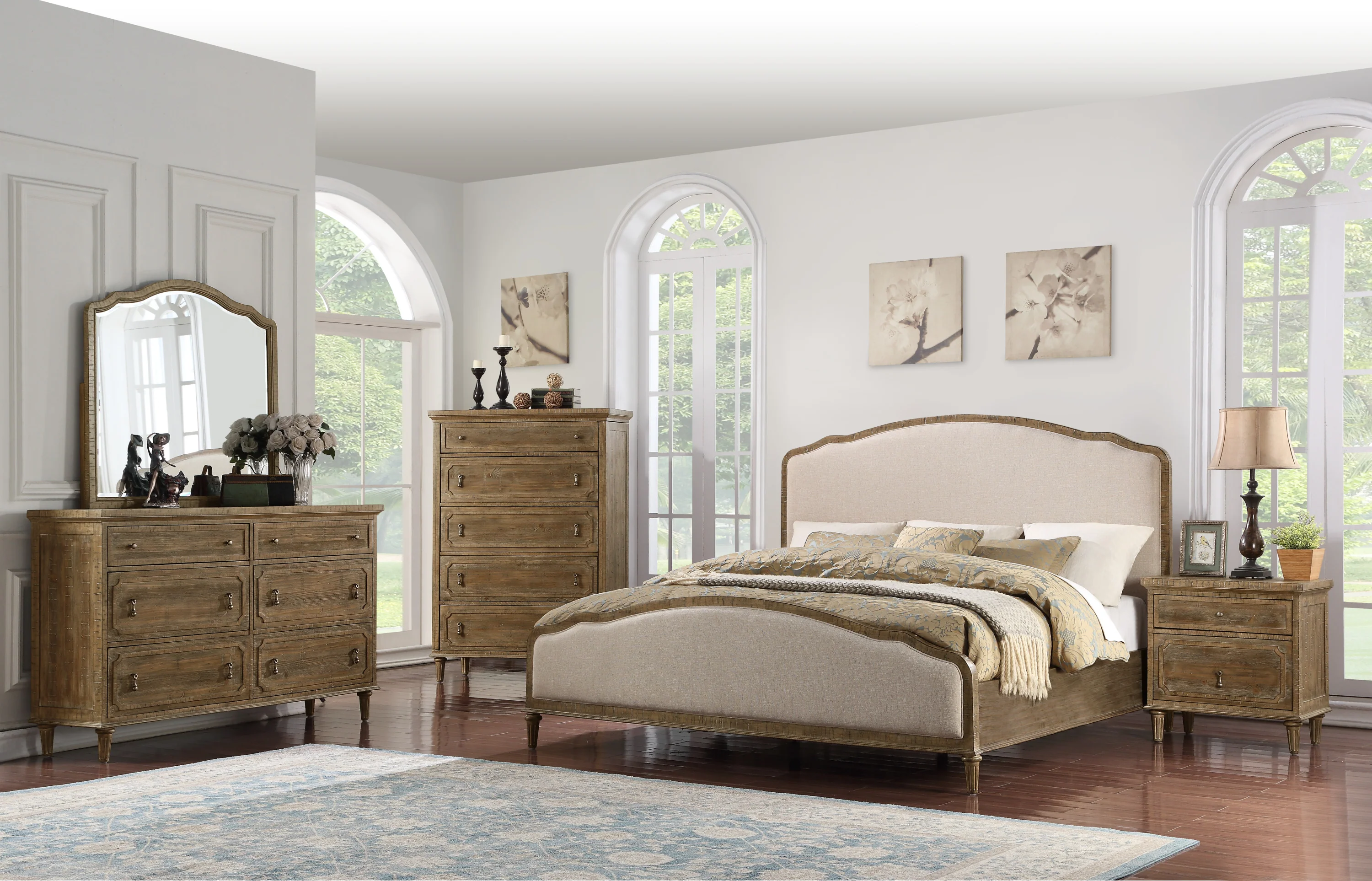 Changeme Solid Wood Dresser with 6 Drawers