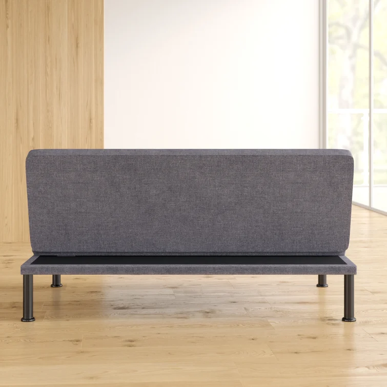 Iselys Twin 64'' Upholstered Tight Back Convertible Sofa