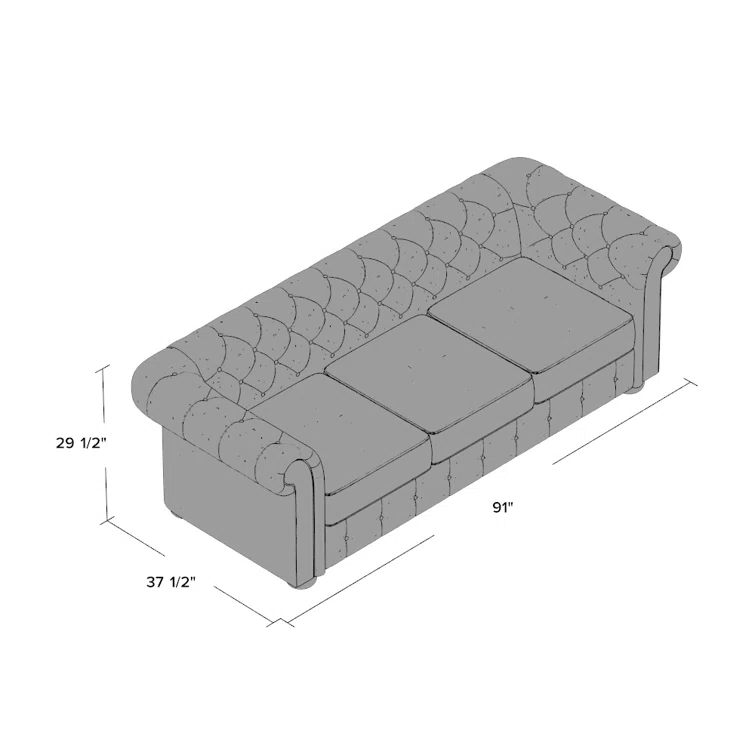 Augustine Tufted Sofa