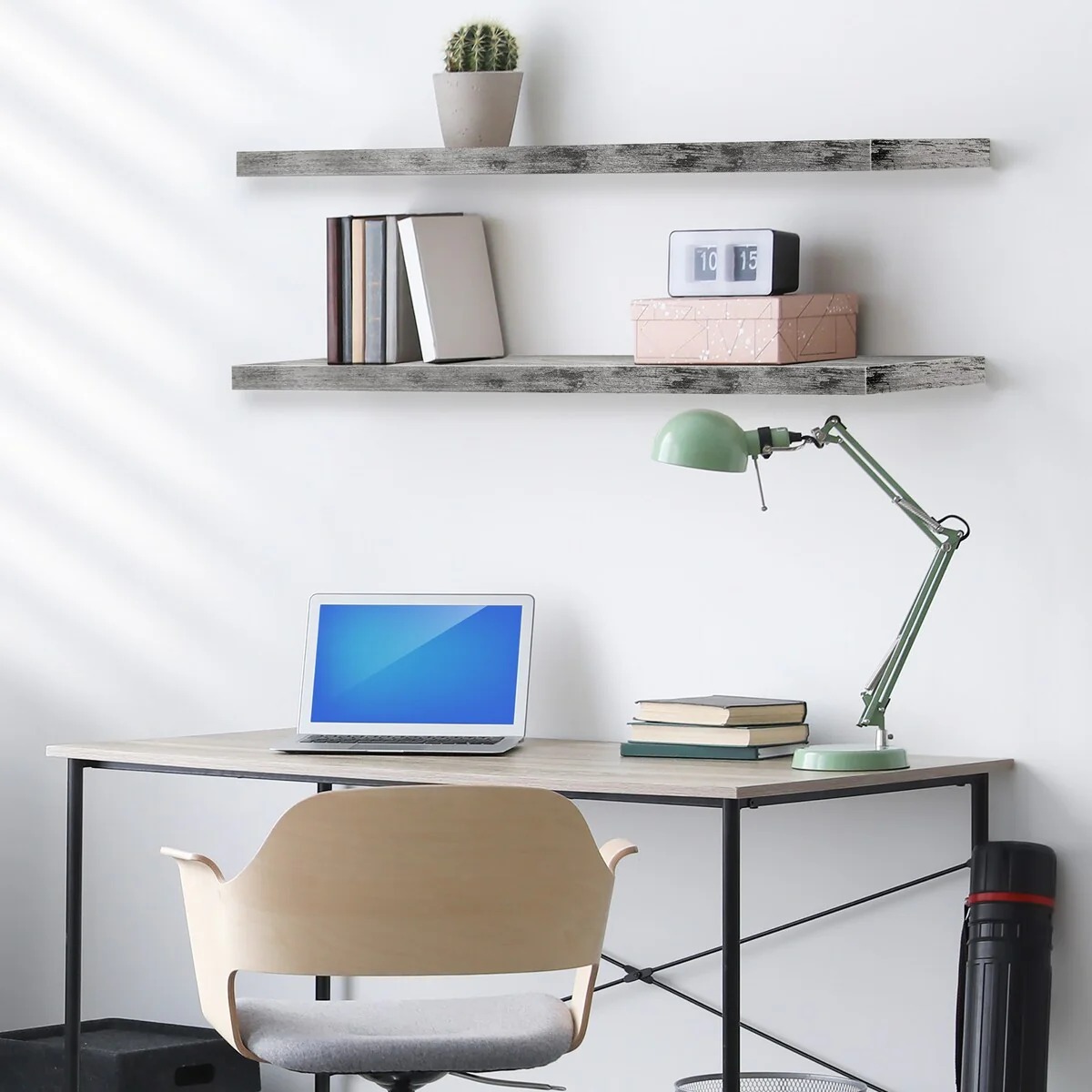 Sorbus Long Floating Shelves for Wall Set of 2 - 35