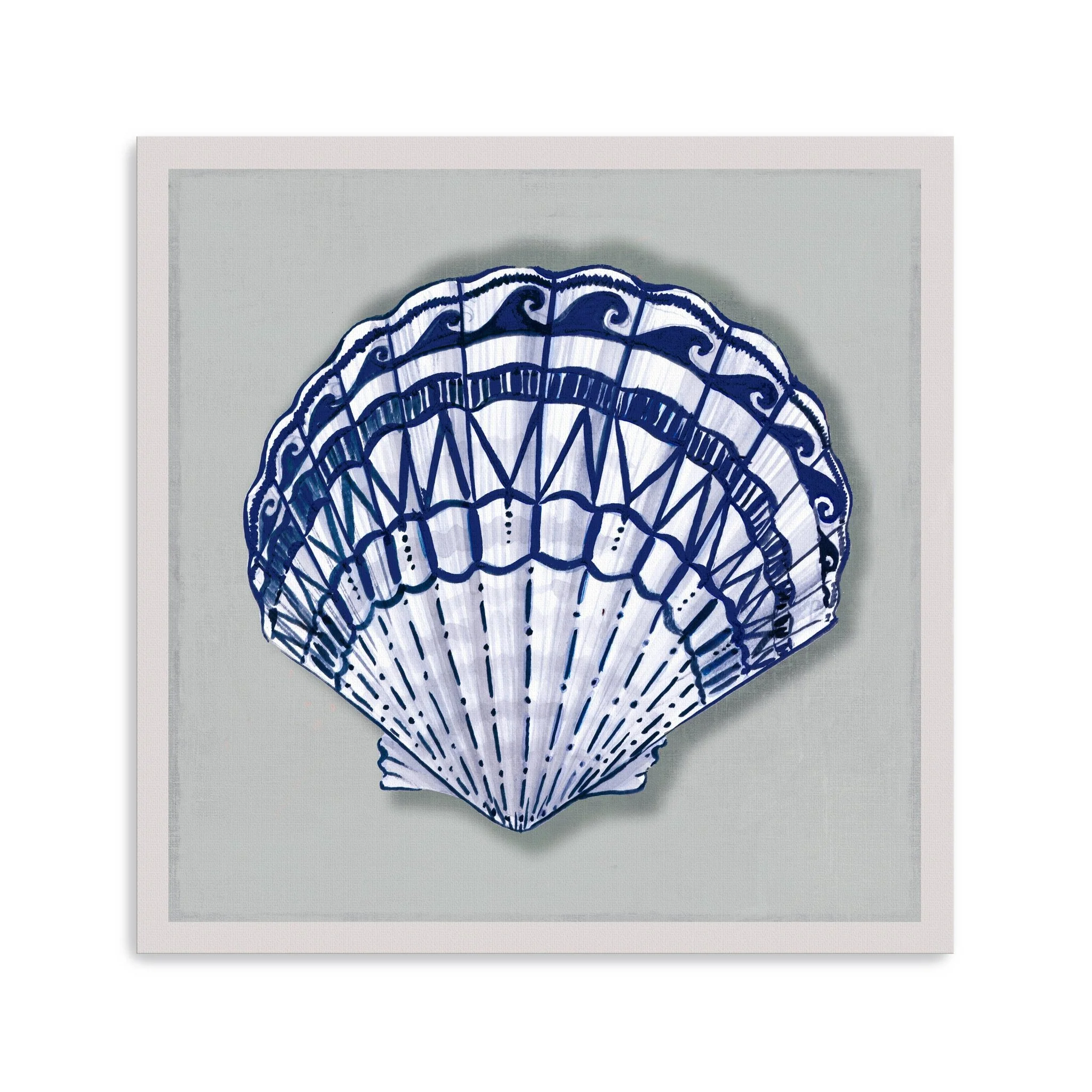 Fun Shell II Canvas Giclee Wall Art