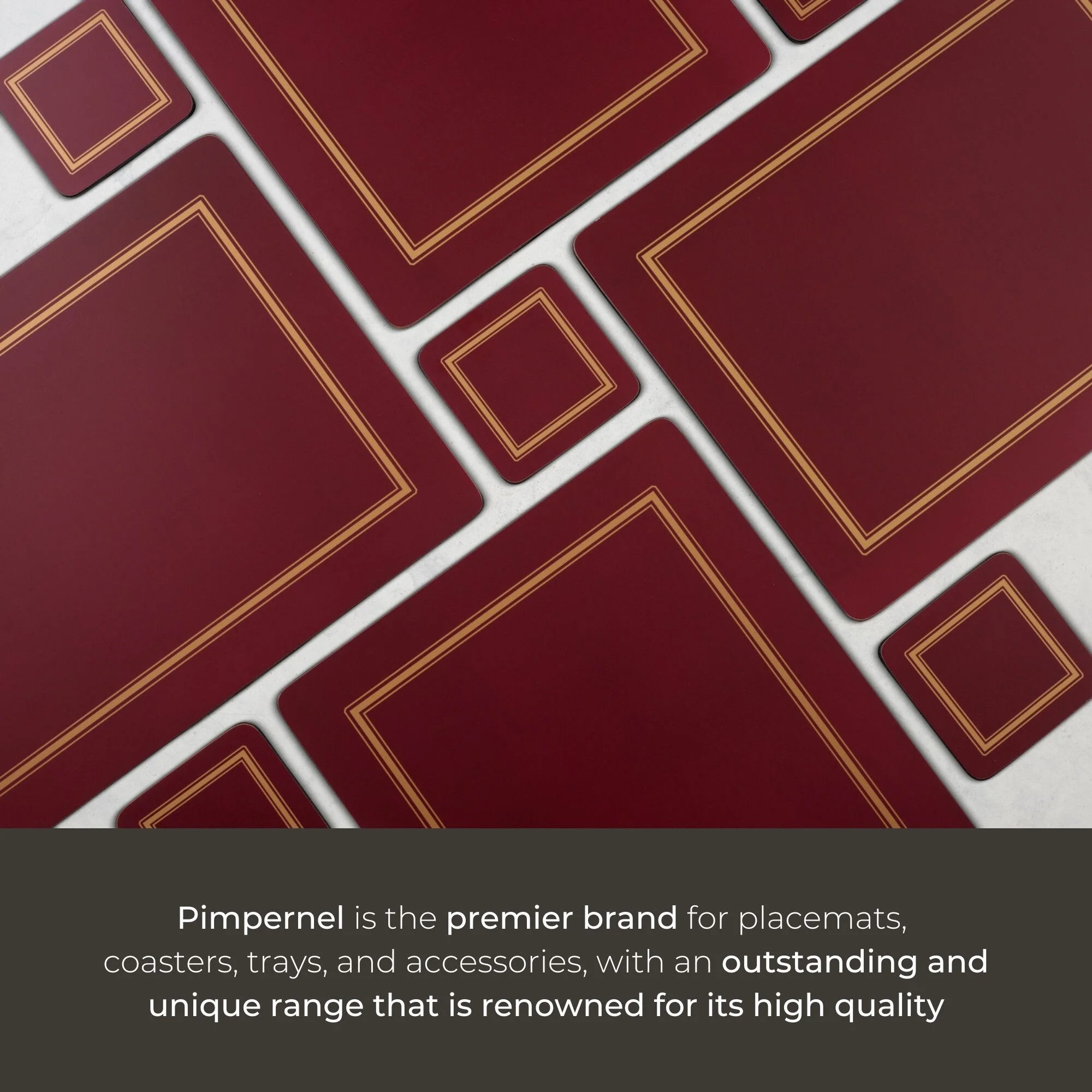 Pimpernel Set of 4 Classic Placemats - 15.7” x 11.7” each