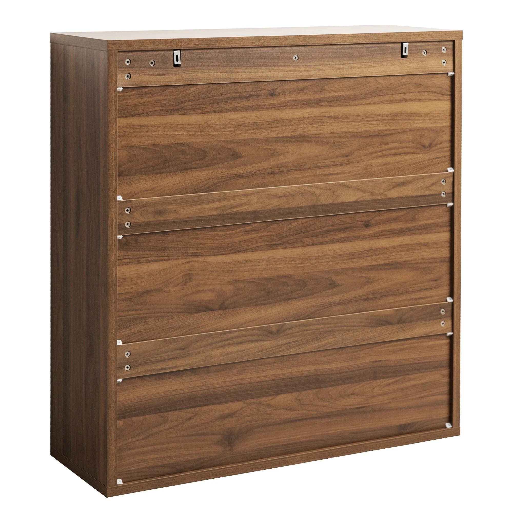 24 Pair Shoe Storage Cabinet with Adjustable Shelves - 41.3'' H X 39.4'' W X 13.8'' D