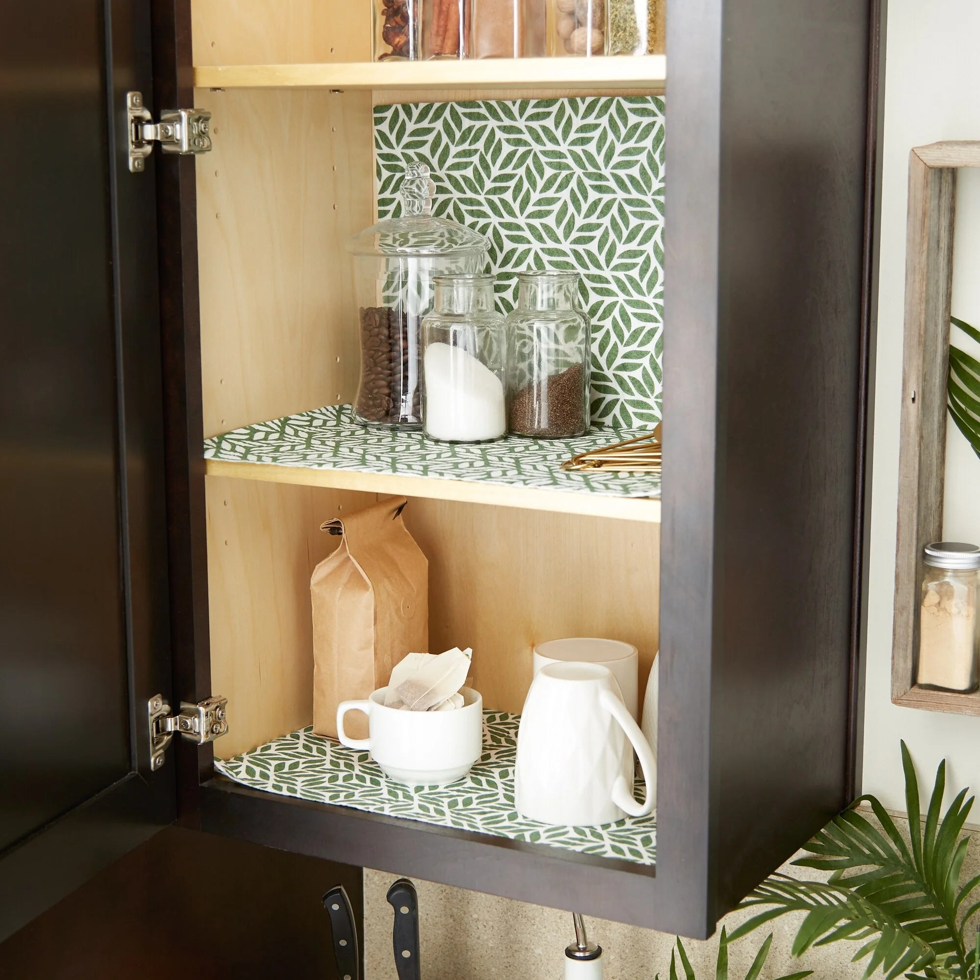 DII Grey Lattice Shelf Liner (Set of 2)